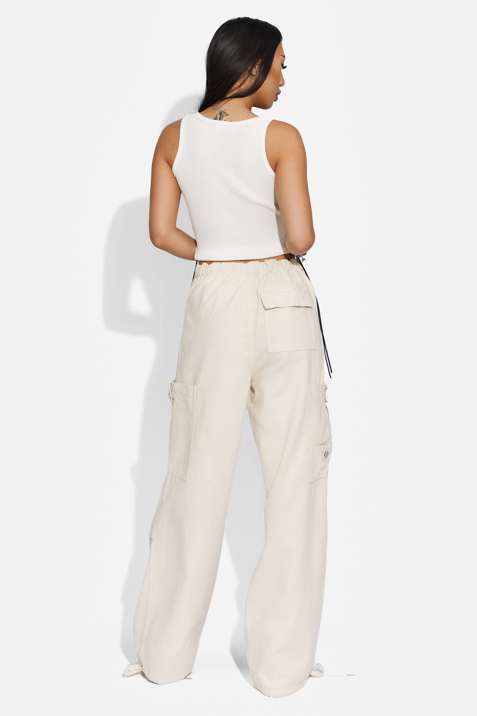 Falina Bogas casual white lady's maillot