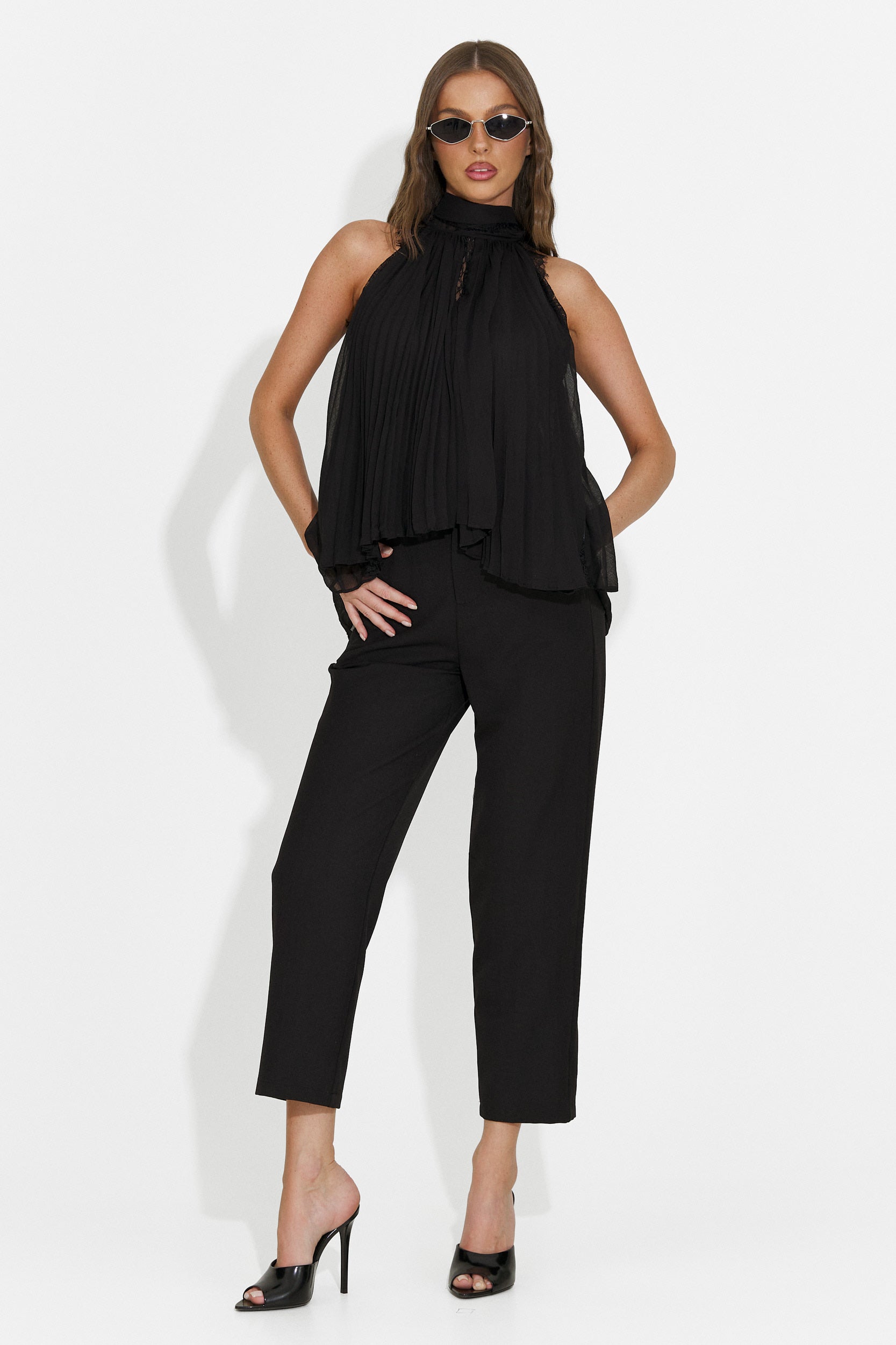 Maiou dama casual negru Eirena Bogas