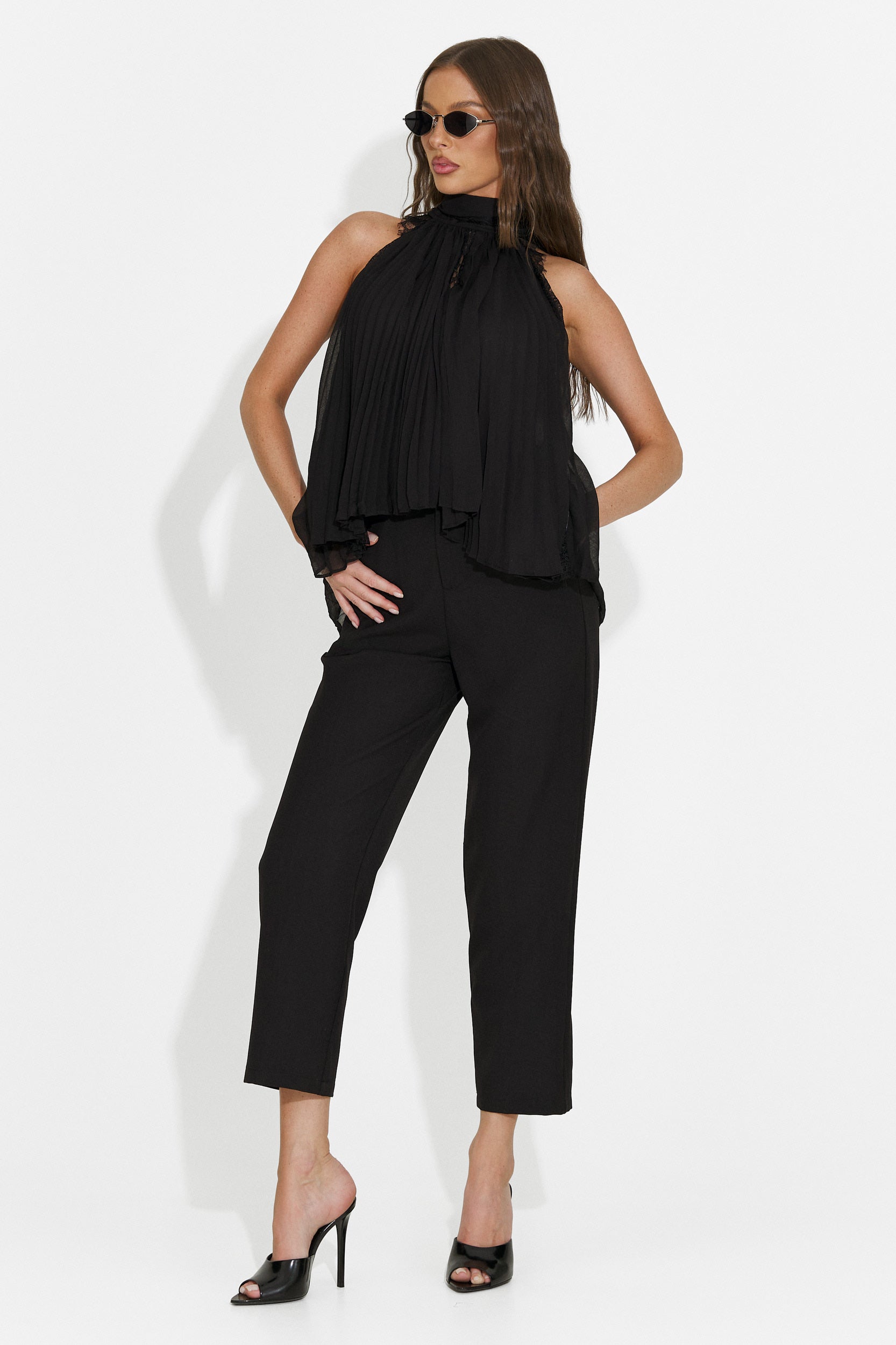 Maiou dama casual negru Eirena Bogas