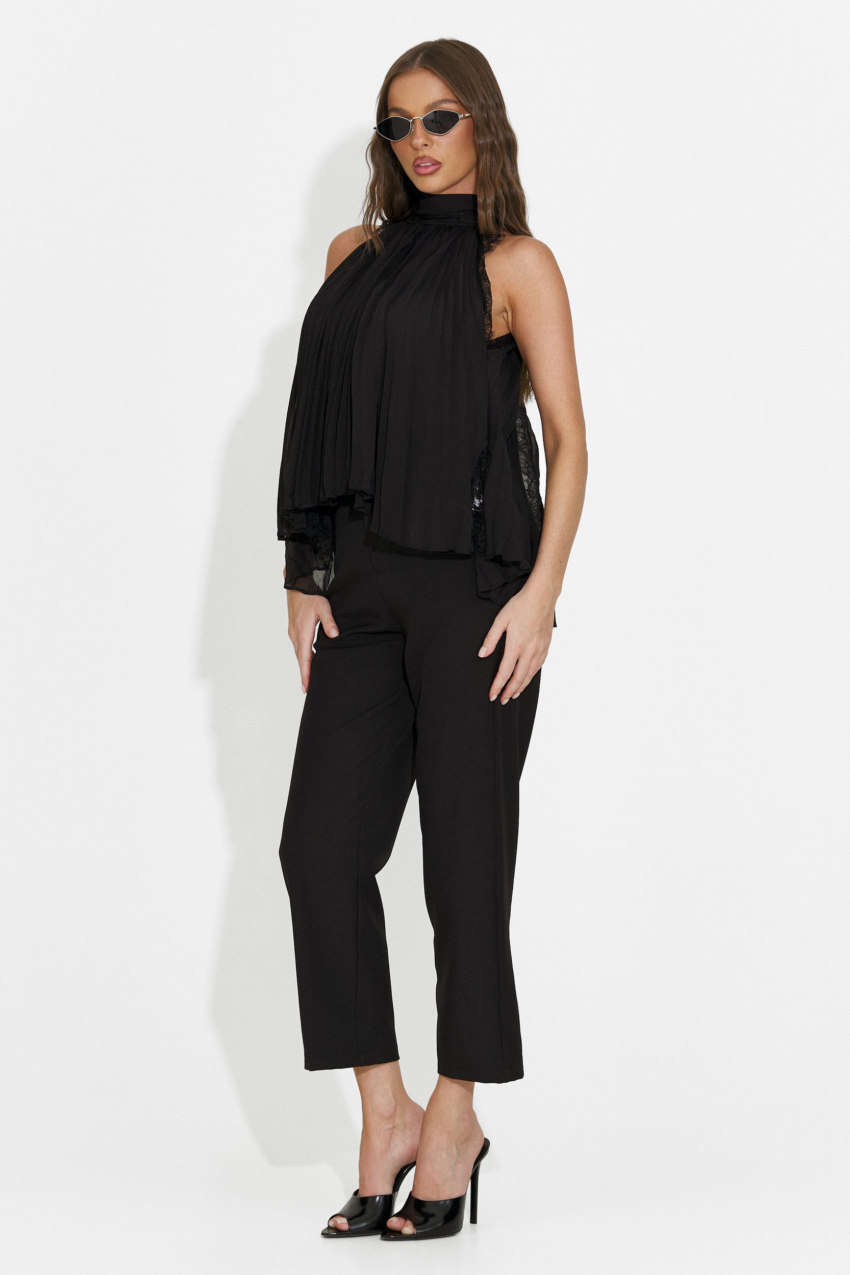 Maiou dama casual negru Eirena Bogas