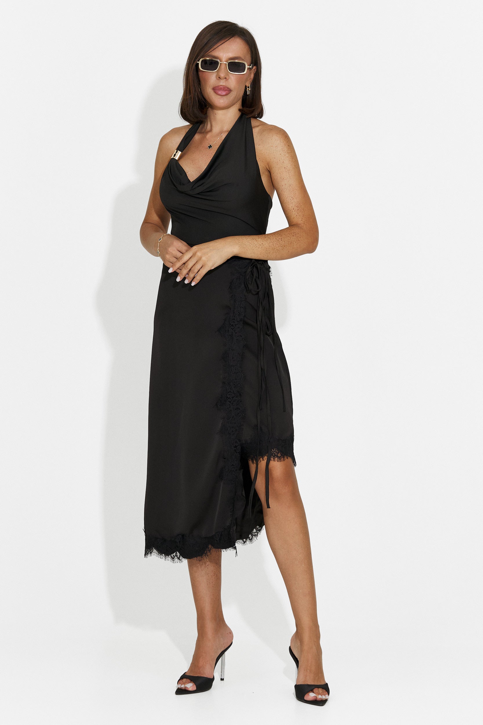 Maiou dama casual negru Miami Bogas