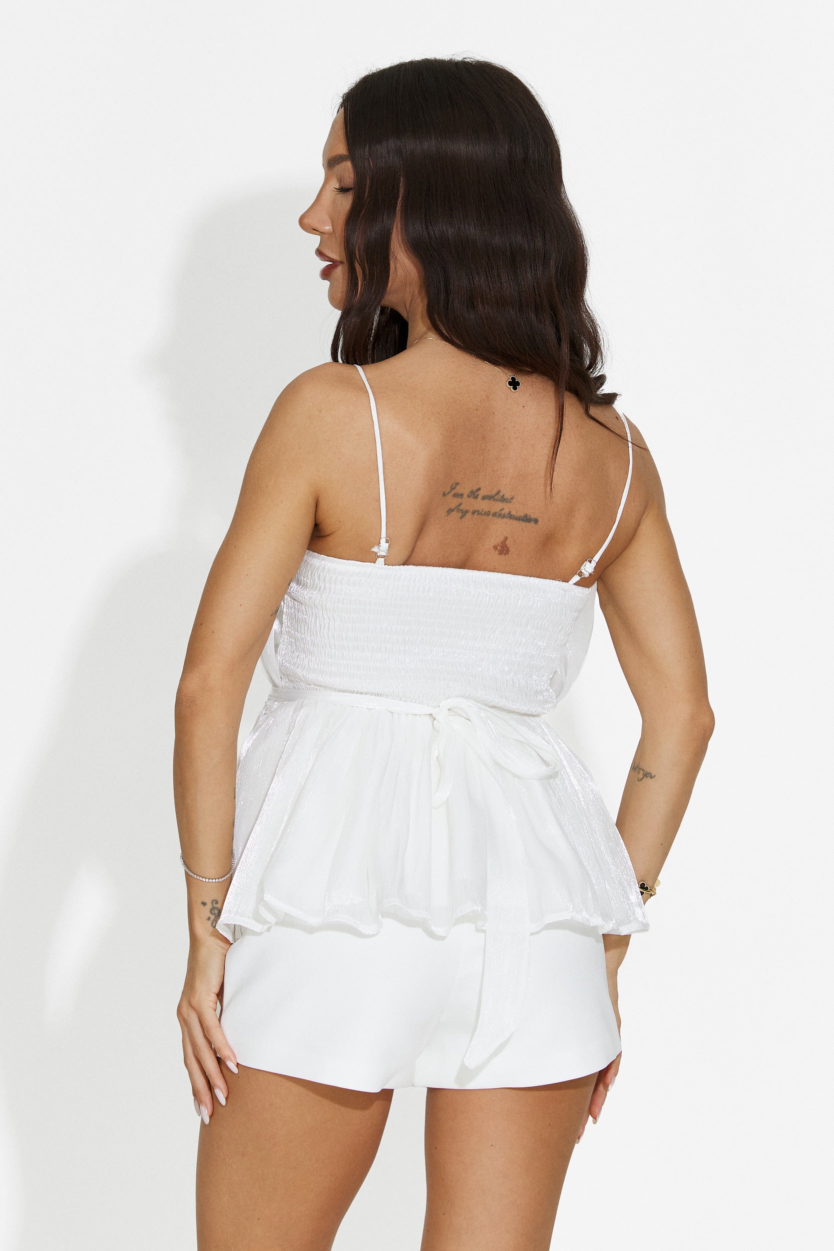 Maiou dama elegant alb Jasper Bogas