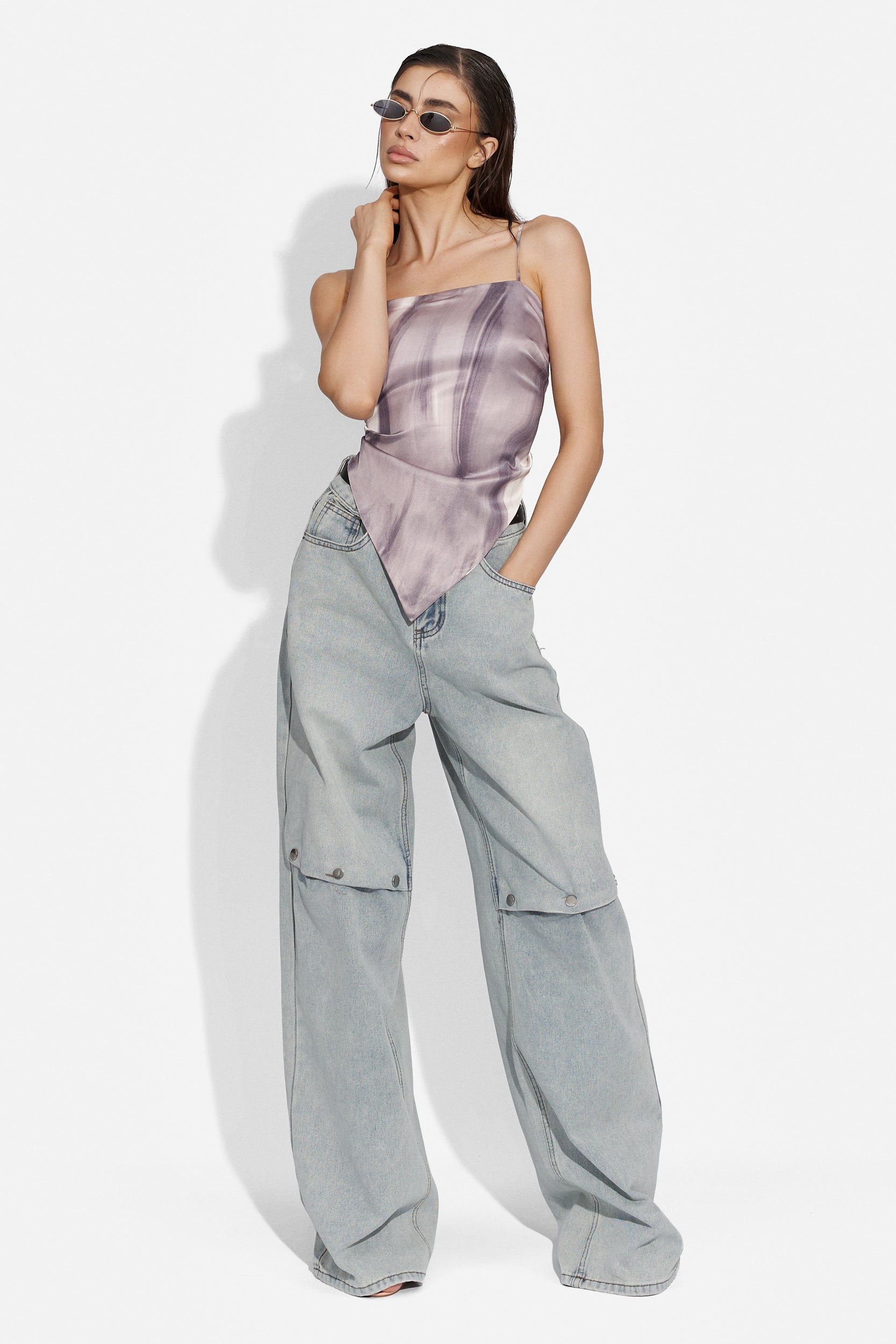 Maiou dama elegant gri Cerfas Bogas