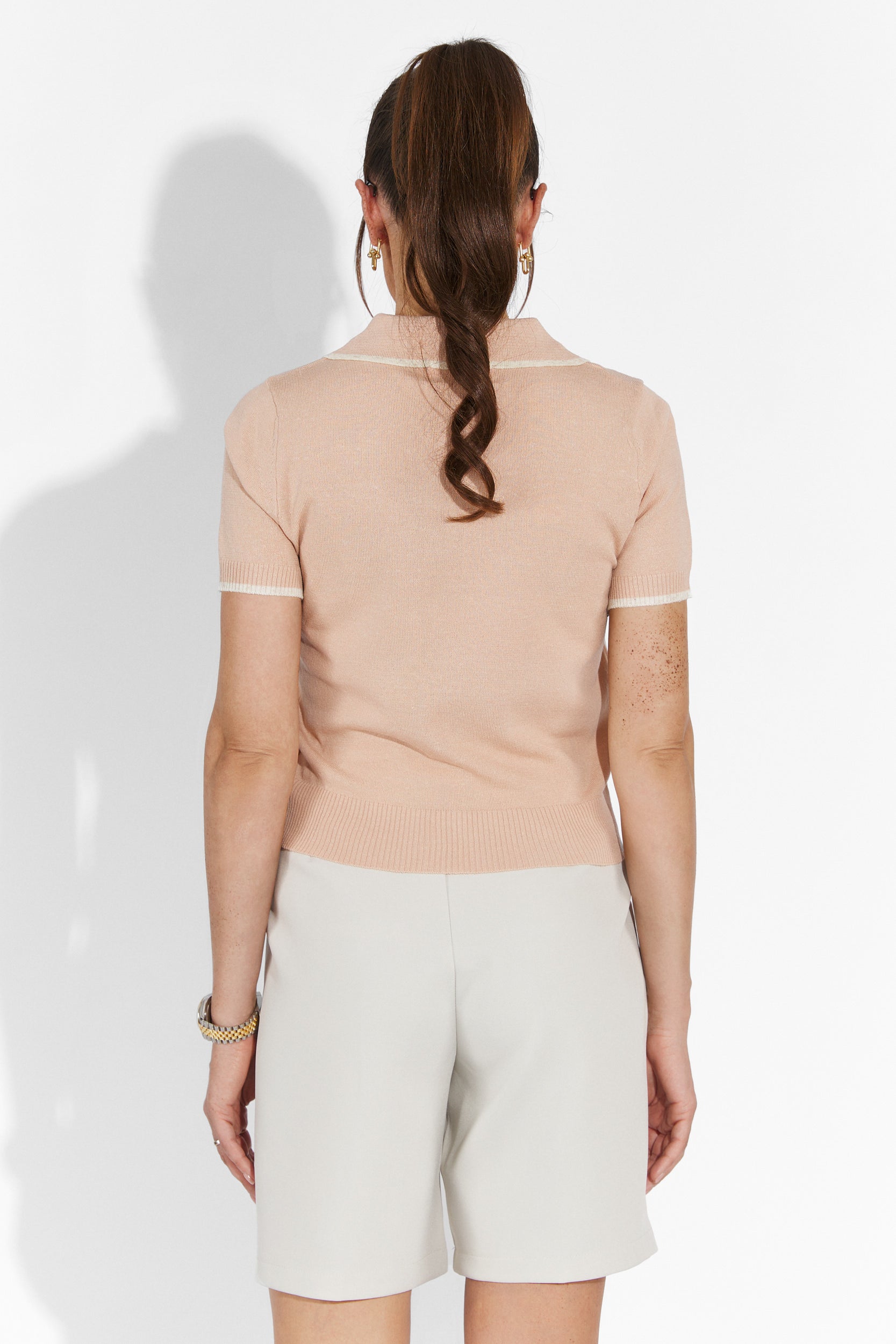 Athuro Bogas Casual Beige Women's Trousers