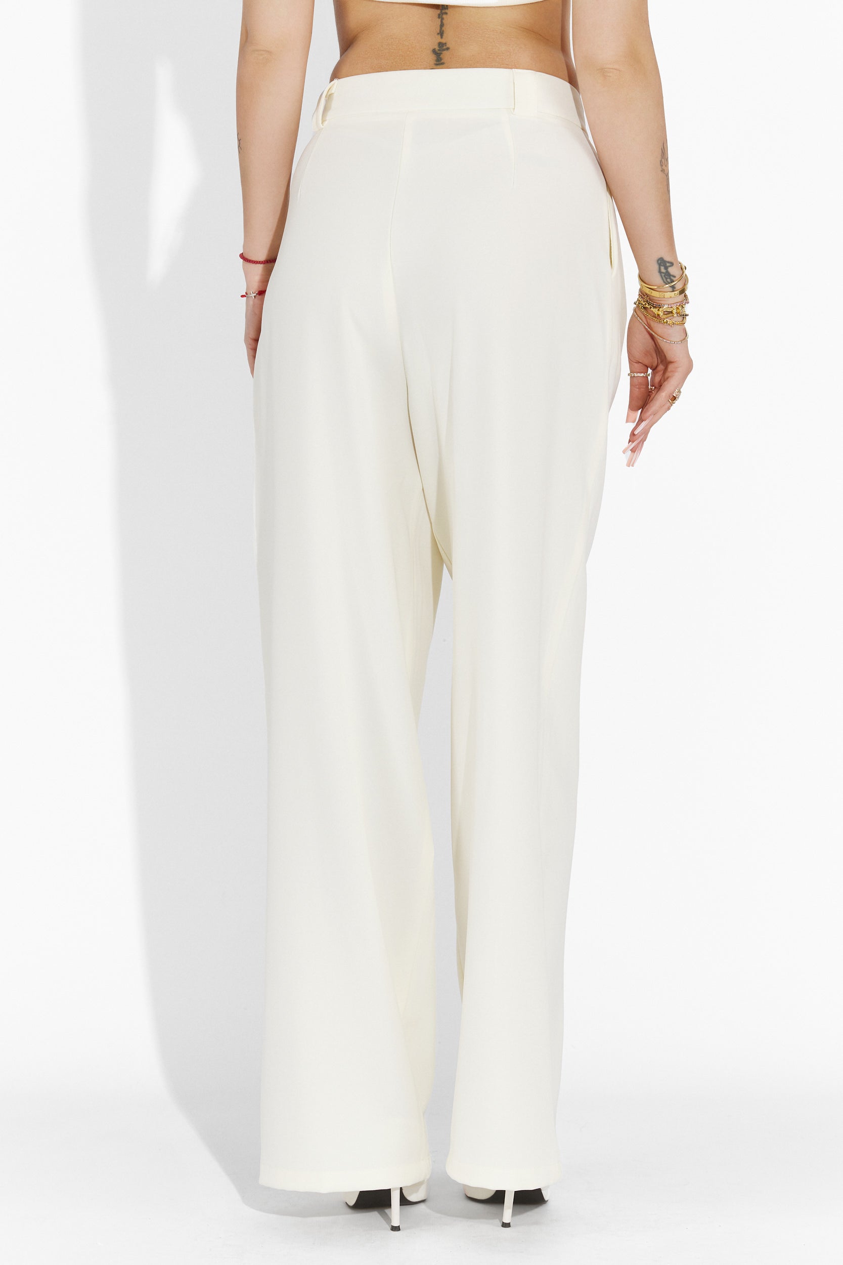 Edward Bogas Casual Beige Ladies Trousers