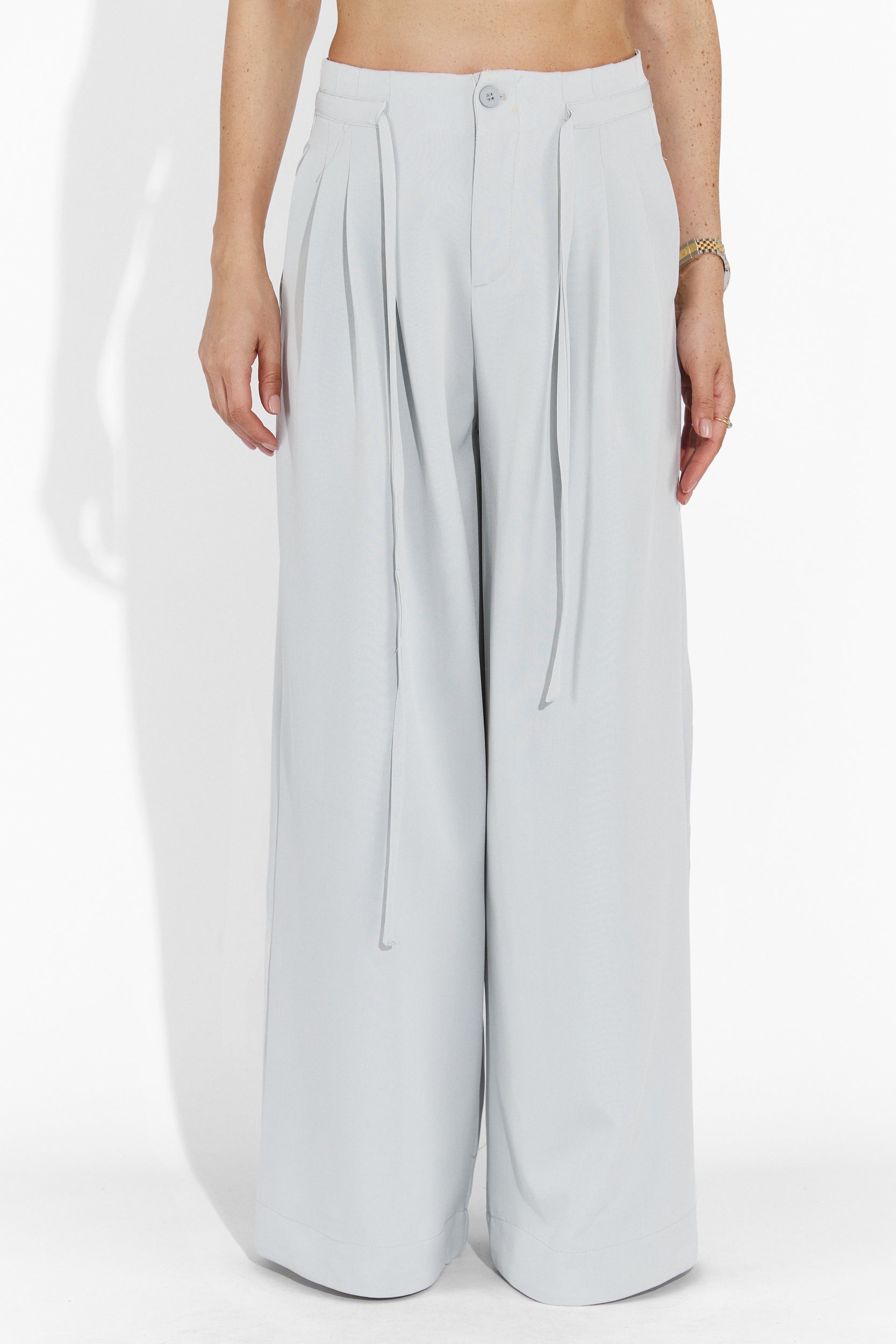 Casual blue ladies pants Eusebiu Bogas