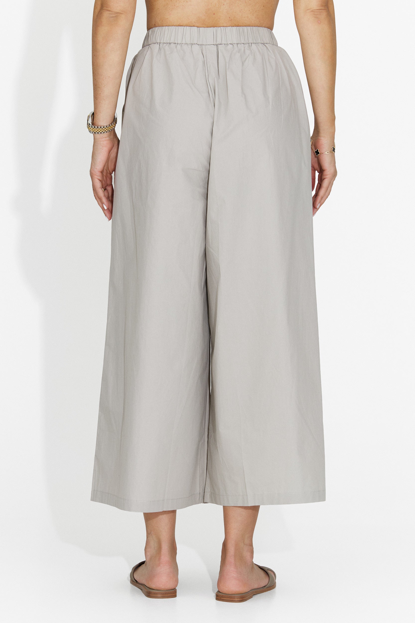 Pantaloni dama casual grej Bluebel Bogas