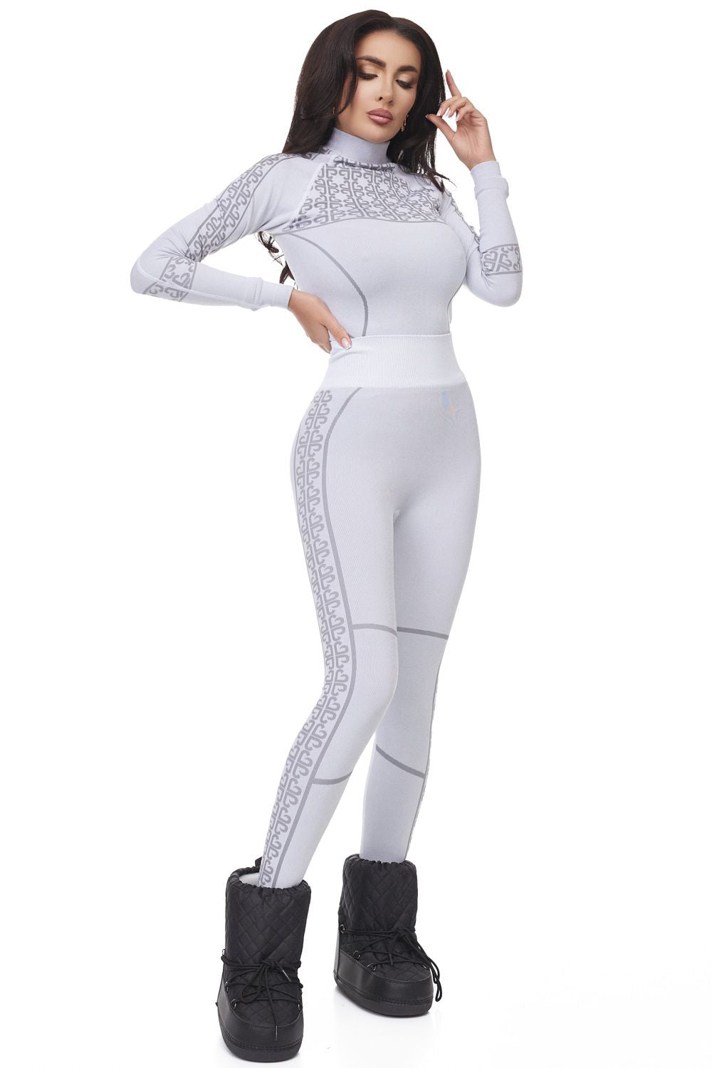 Desya Bogas Casual Grey Ladies Trousers
