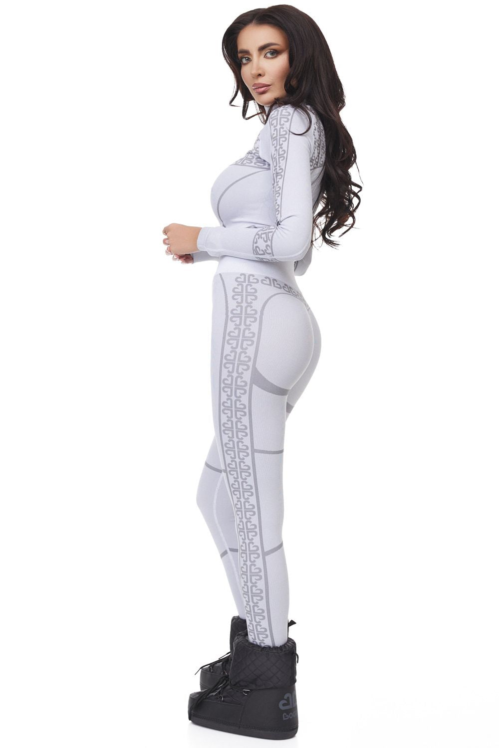 Desya Bogas Casual Grey Ladies Trousers