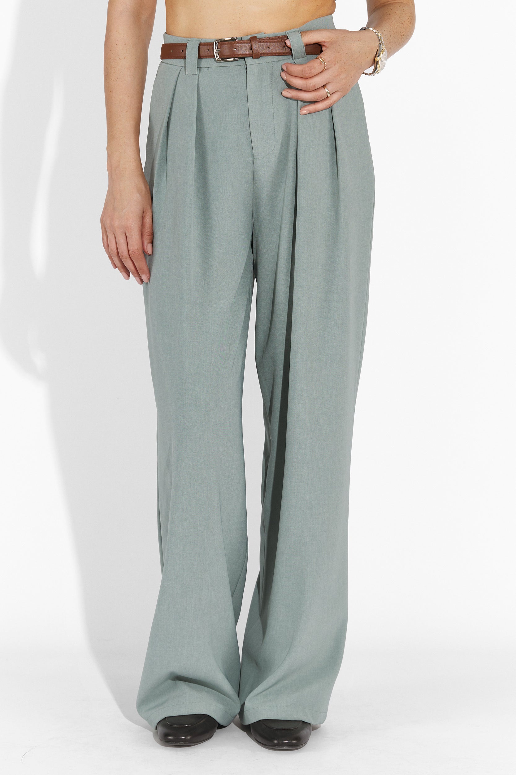 Edward Bogas Casual Grey Ladies Pants