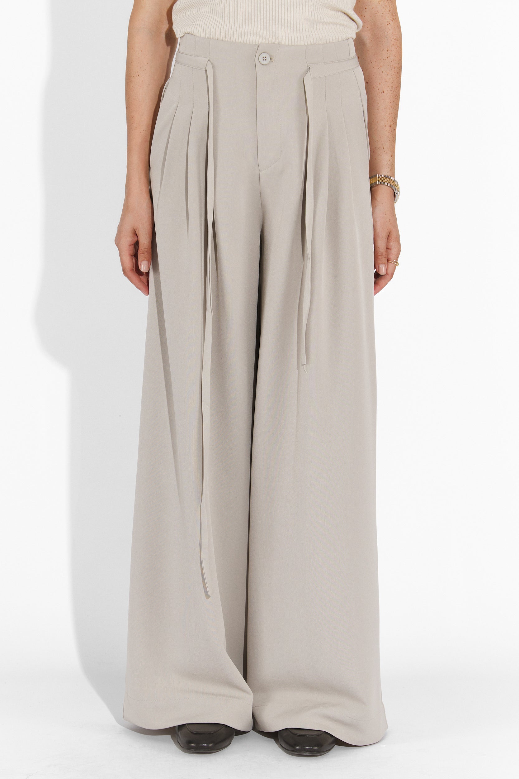 Casual grey ladies trousers Eusebiu Bogas