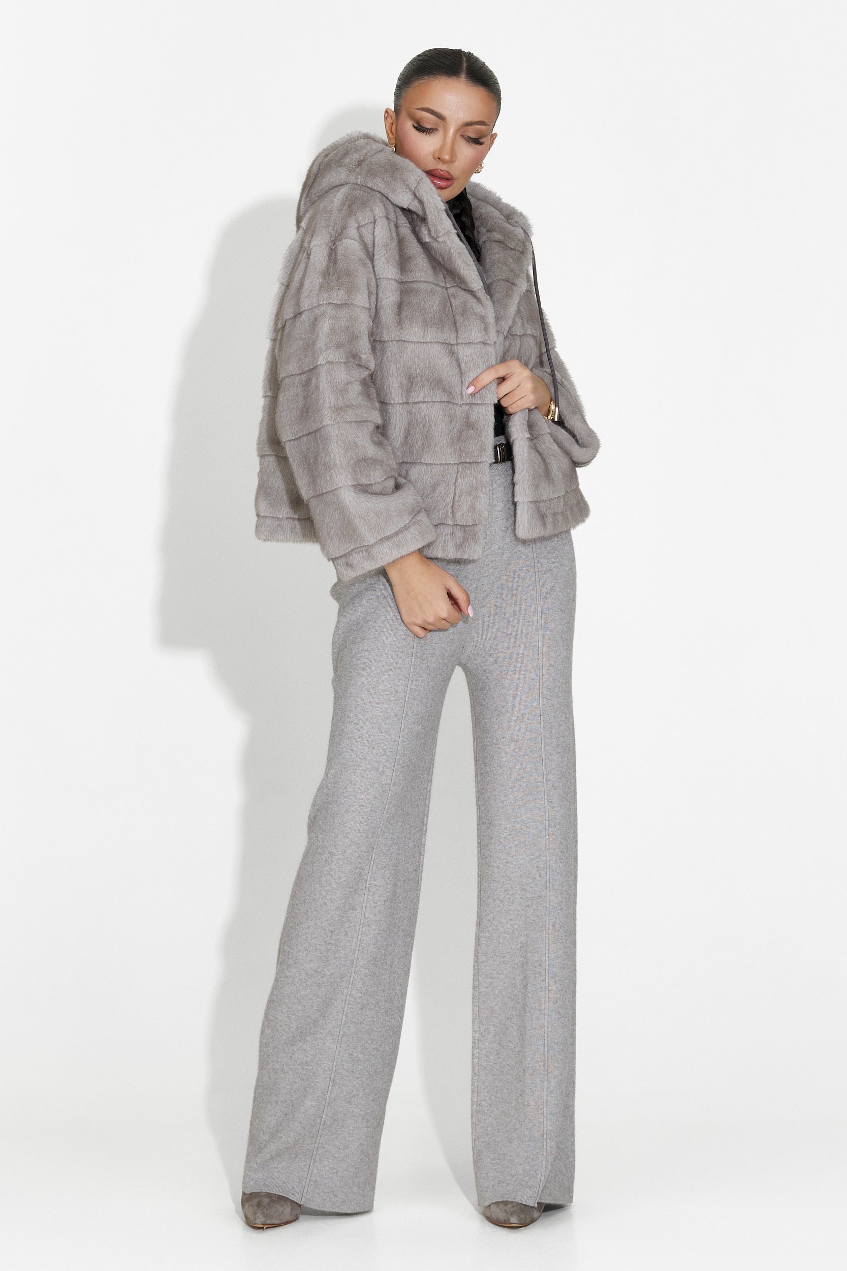 Pietrina Bogas Casual Grey Ladies Trousers