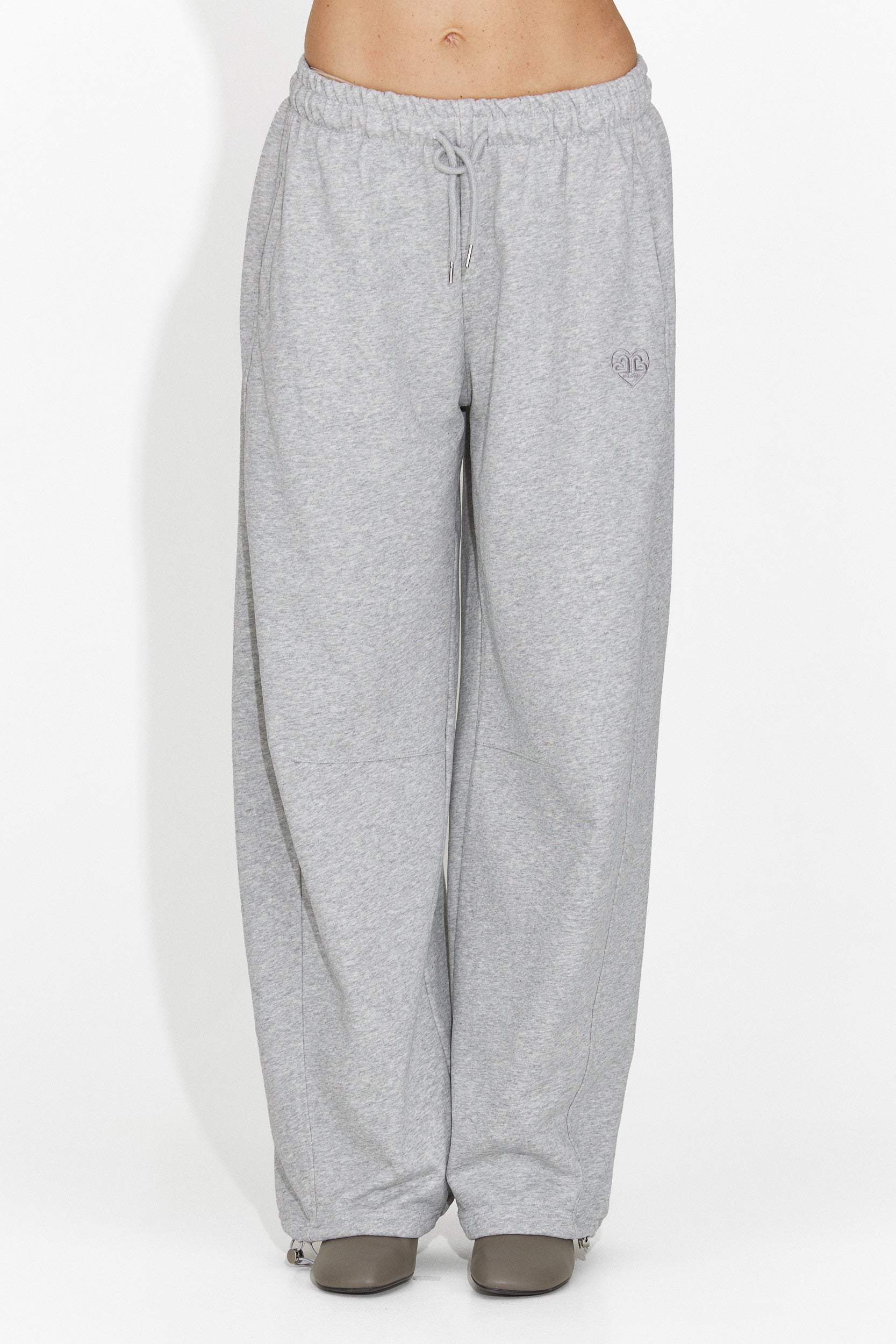 Pantaloni dama casual gri Romela Bogas