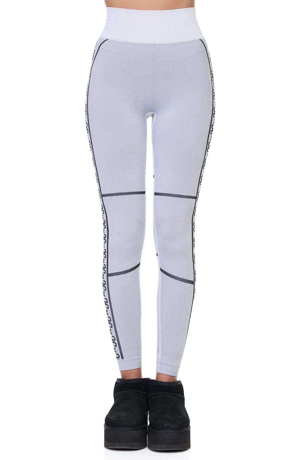 Seamless Bogas Casual Grey Ladies Trousers