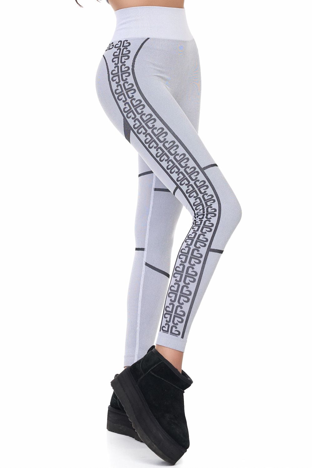 Seamless Bogas Casual Grey Ladies Trousers