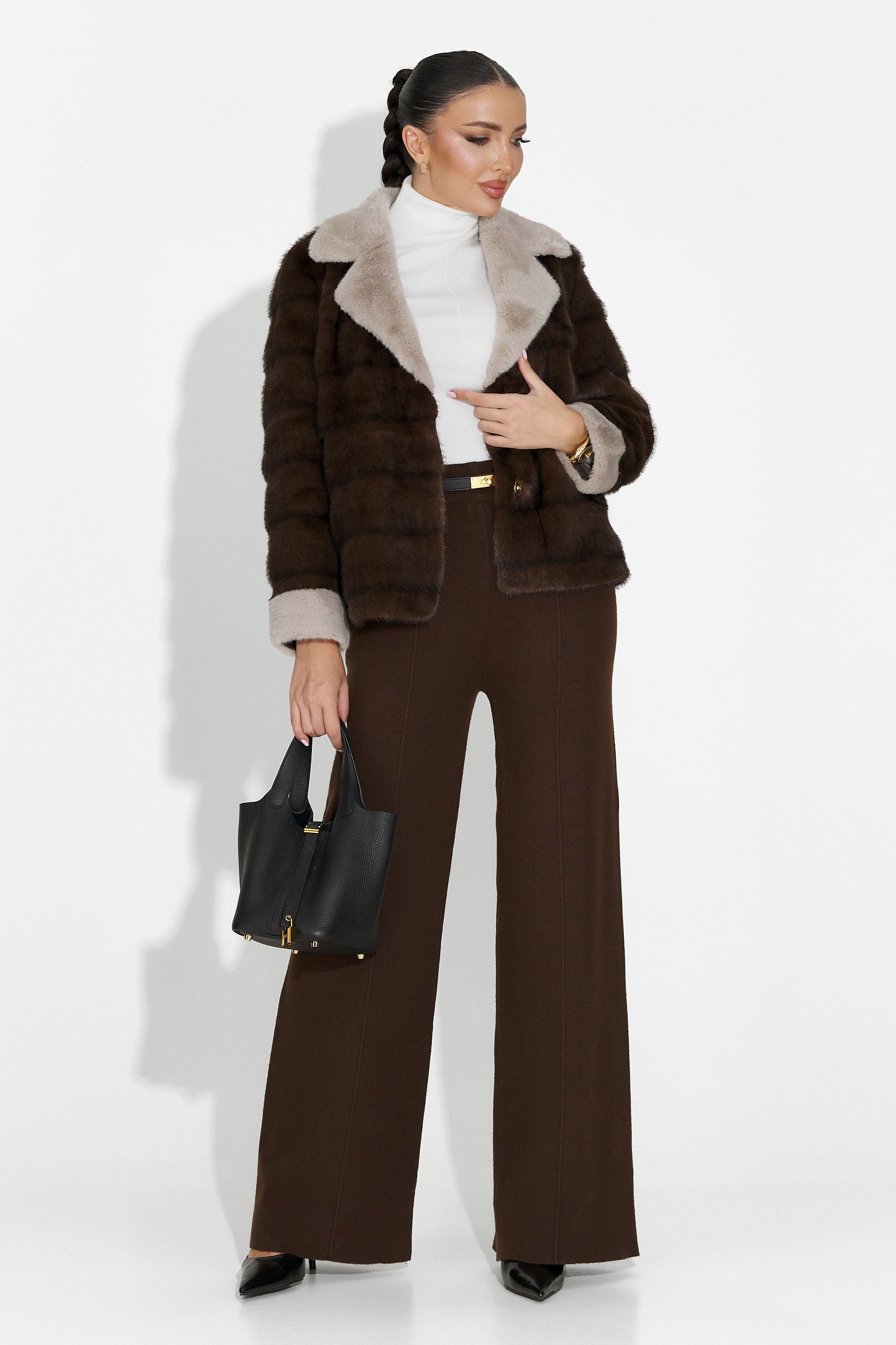 Pietrina Bogas Casual Brown Ladies Trousers