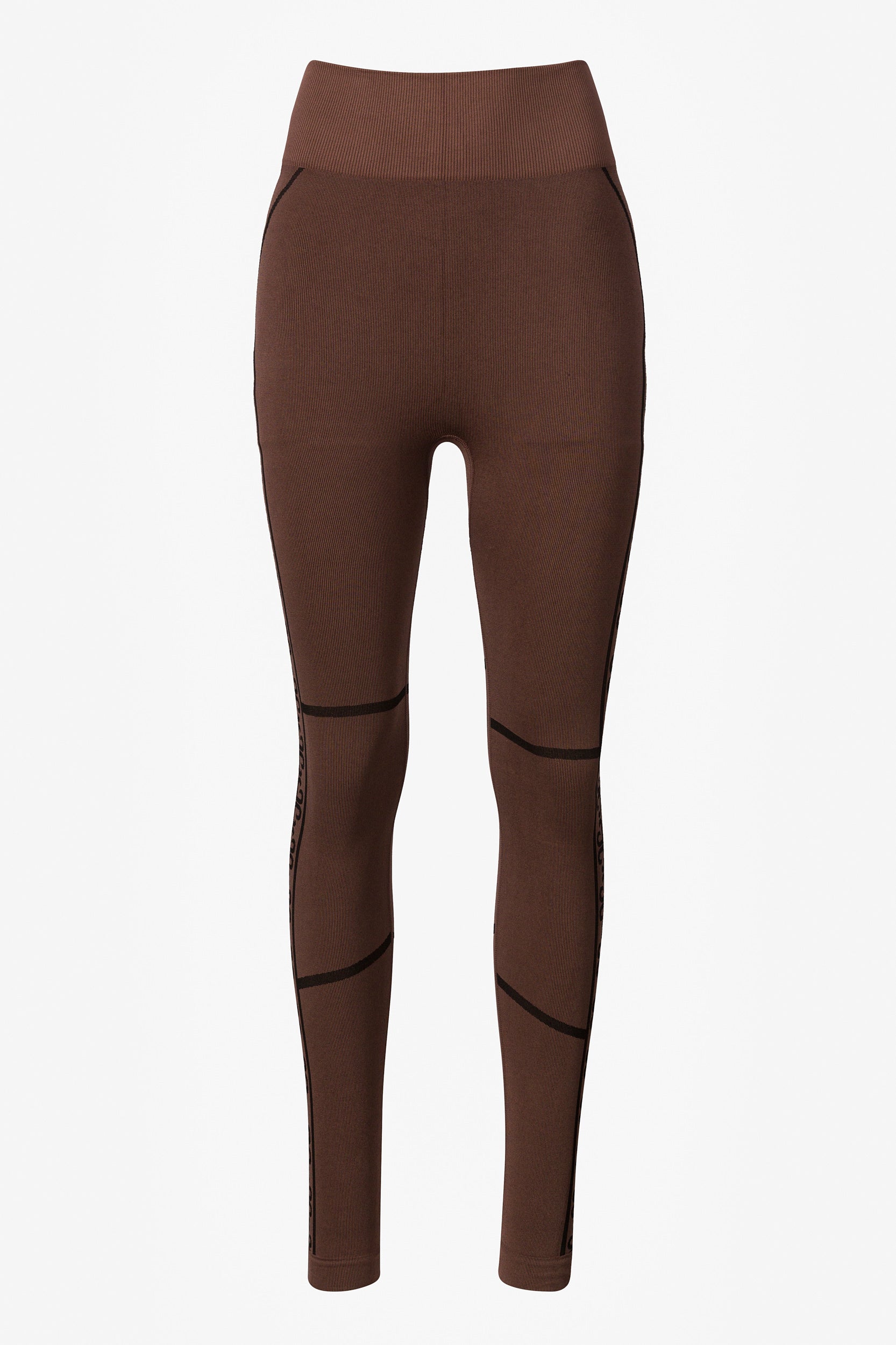 Seamless Bogas Casual Brown Ladies Trousers