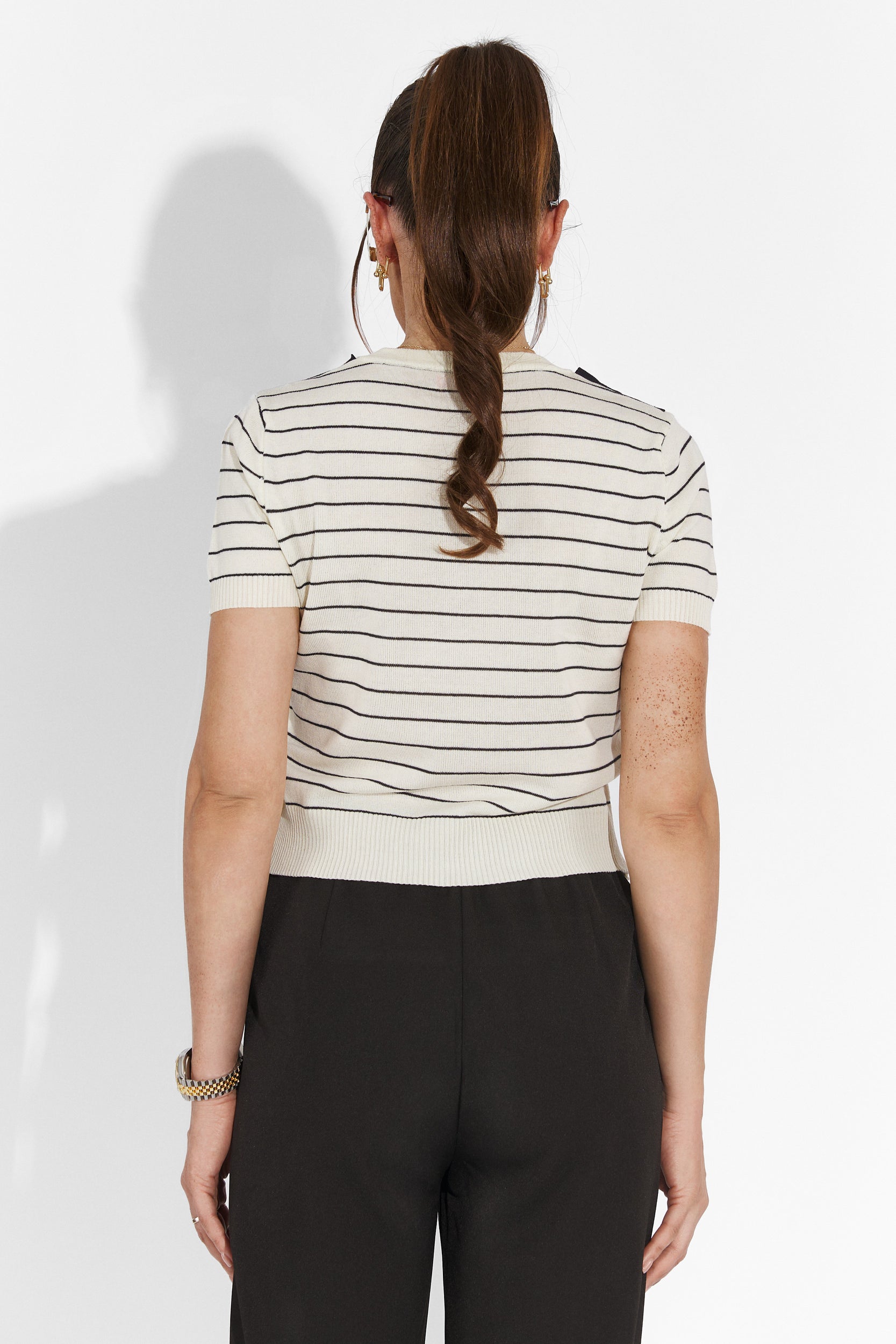 Alvaro Bogas Black Casual Women's Pants