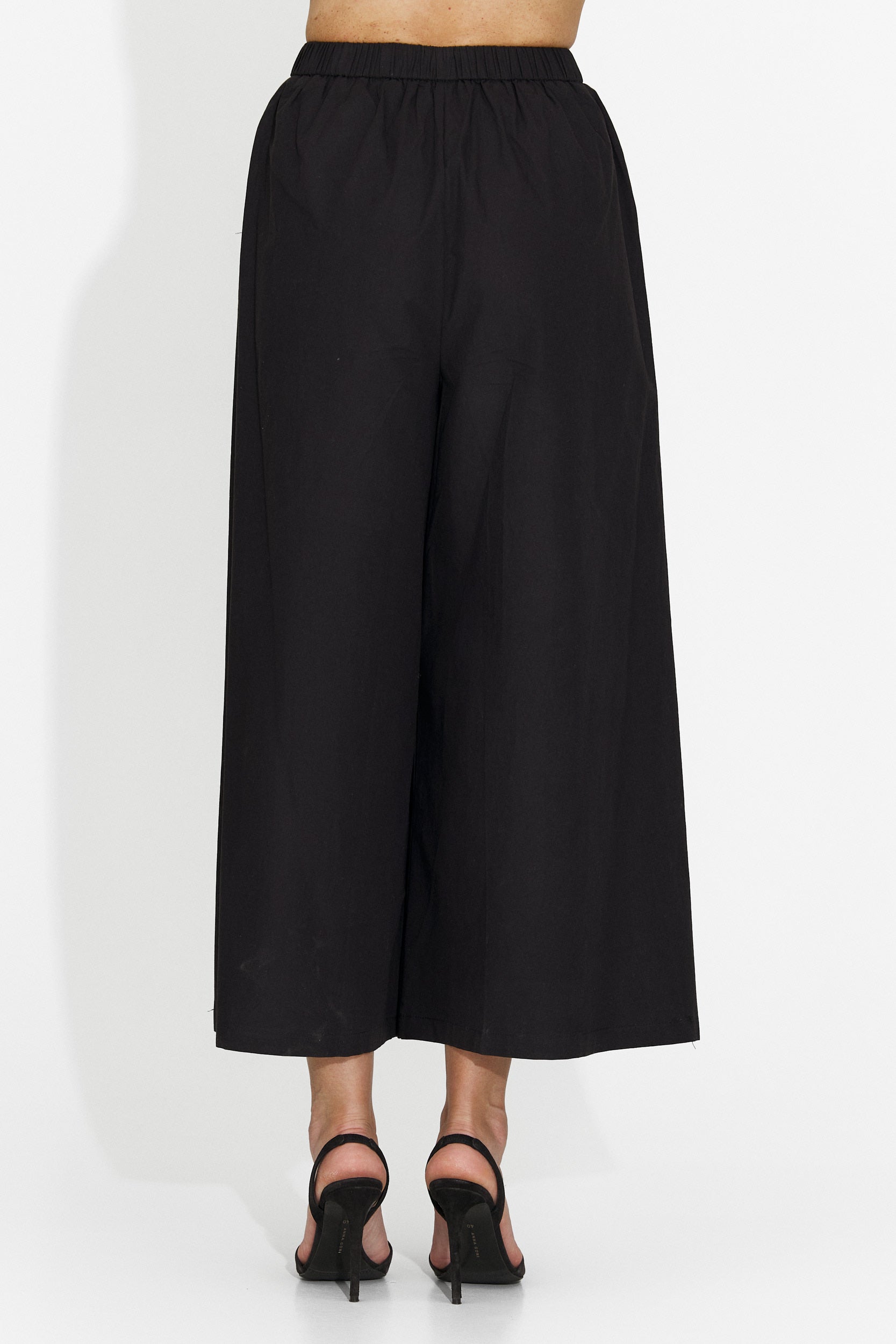 Pantaloni dama casual negri Bluebel Bogas