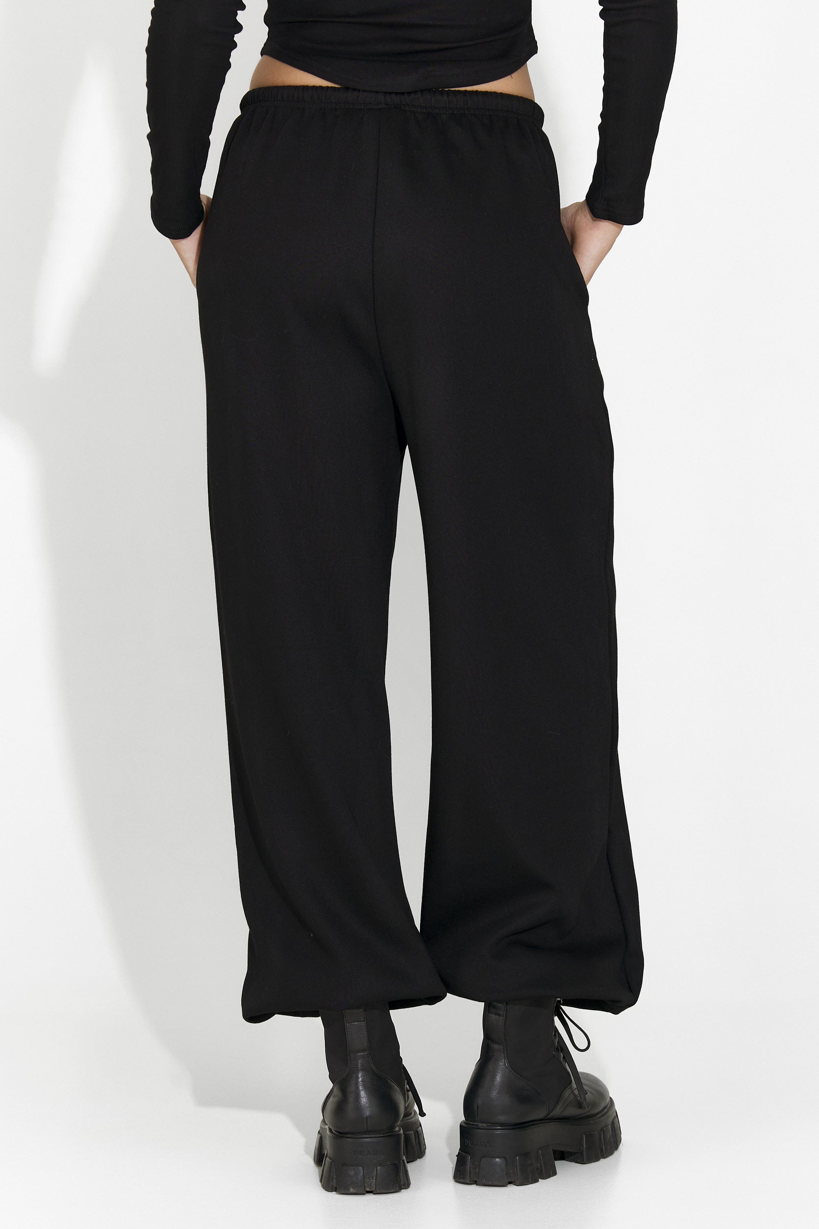 Isoria Bogas Black Casual Women's Pants