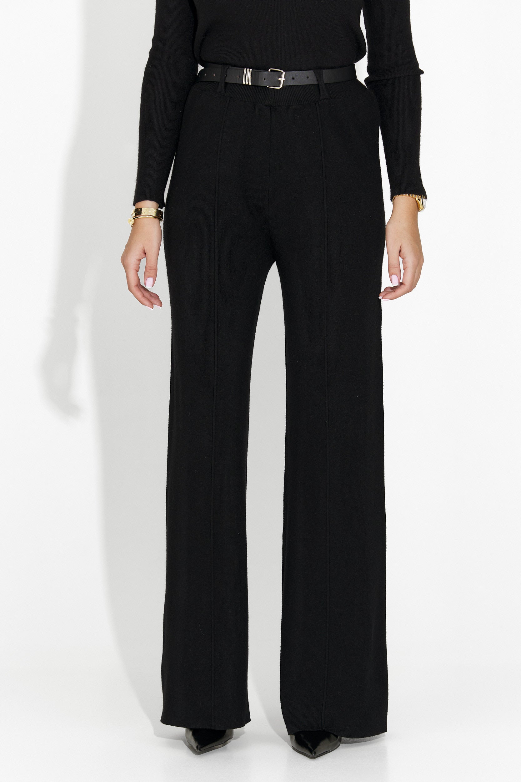 Pietrina Bogas Black Casual Women's Pants