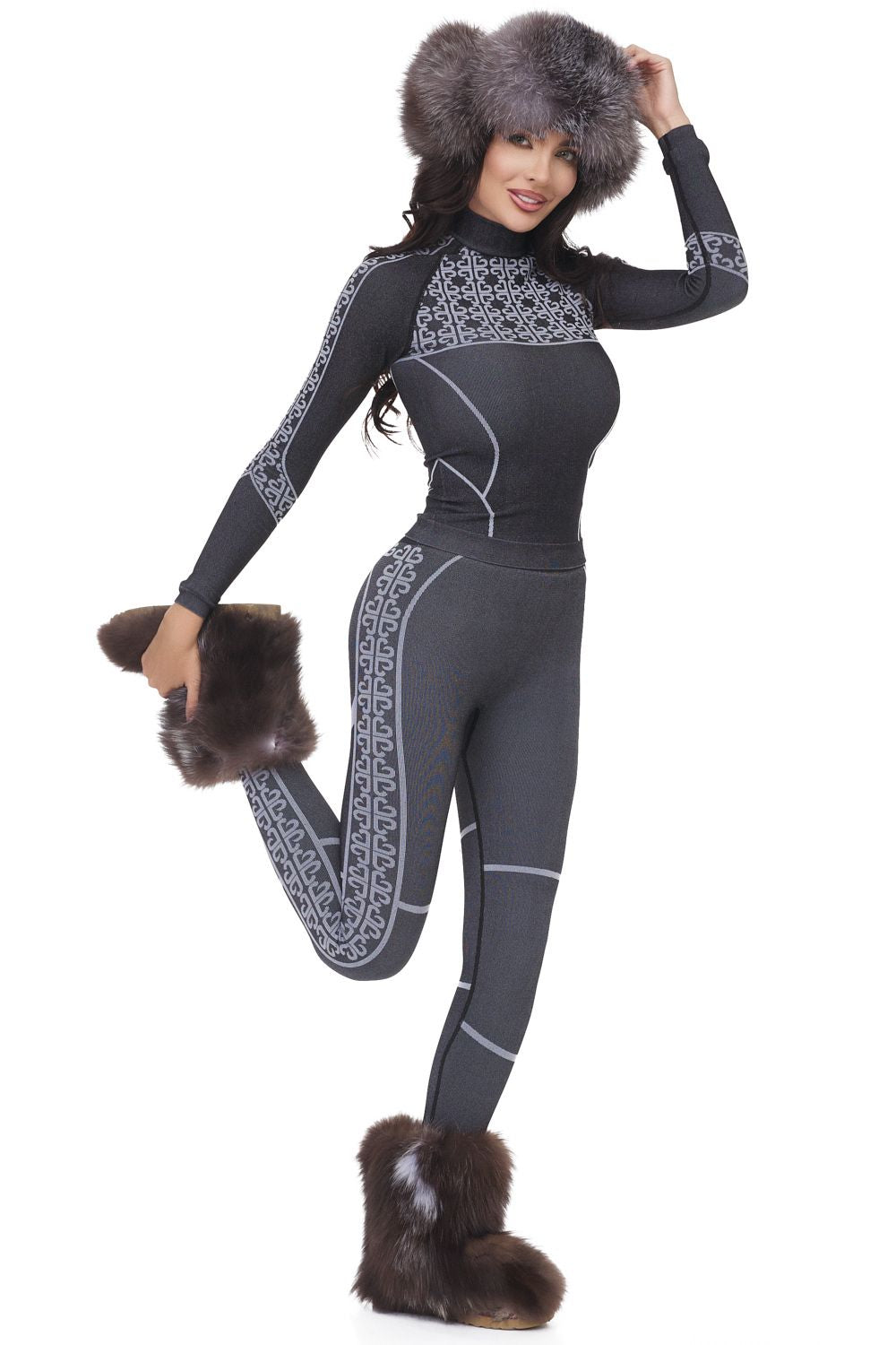 Seamless Bogas Casual Black Women's Pants