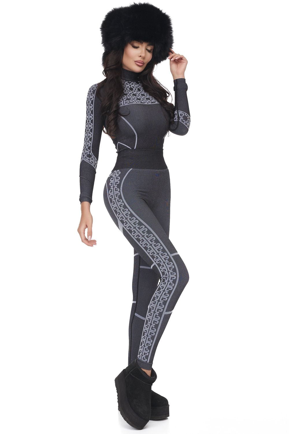 Seamless Bogas Casual Black Women's Pants