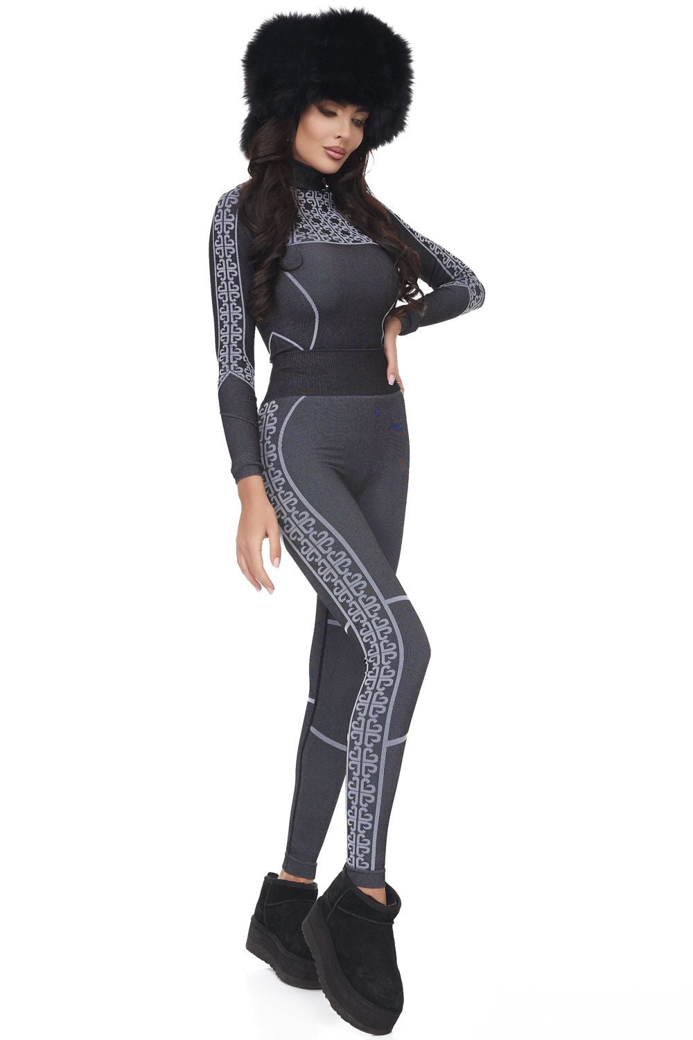 Seamless Bogas Casual Black Women's Pants