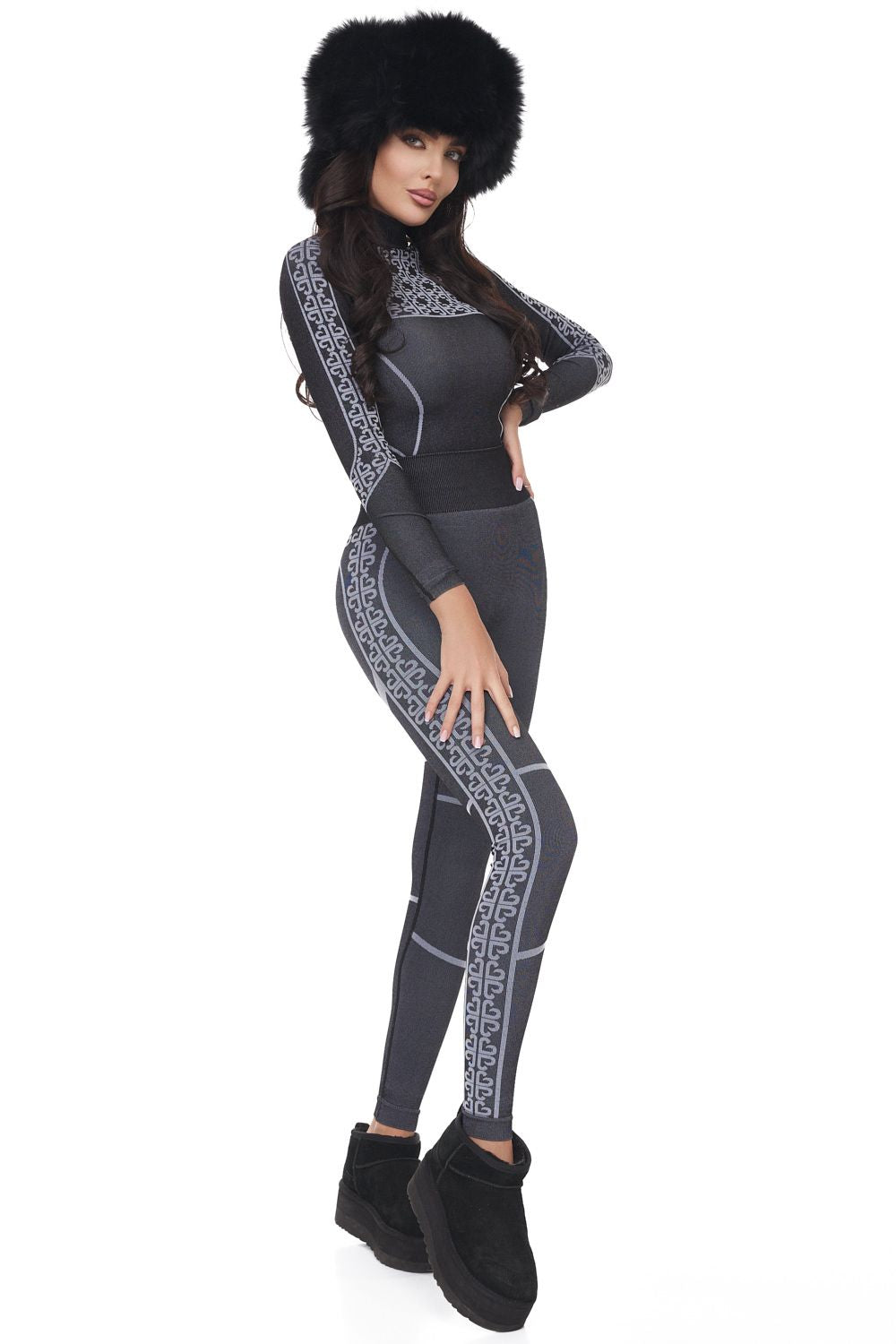 Seamless Bogas Casual Black Women's Pants