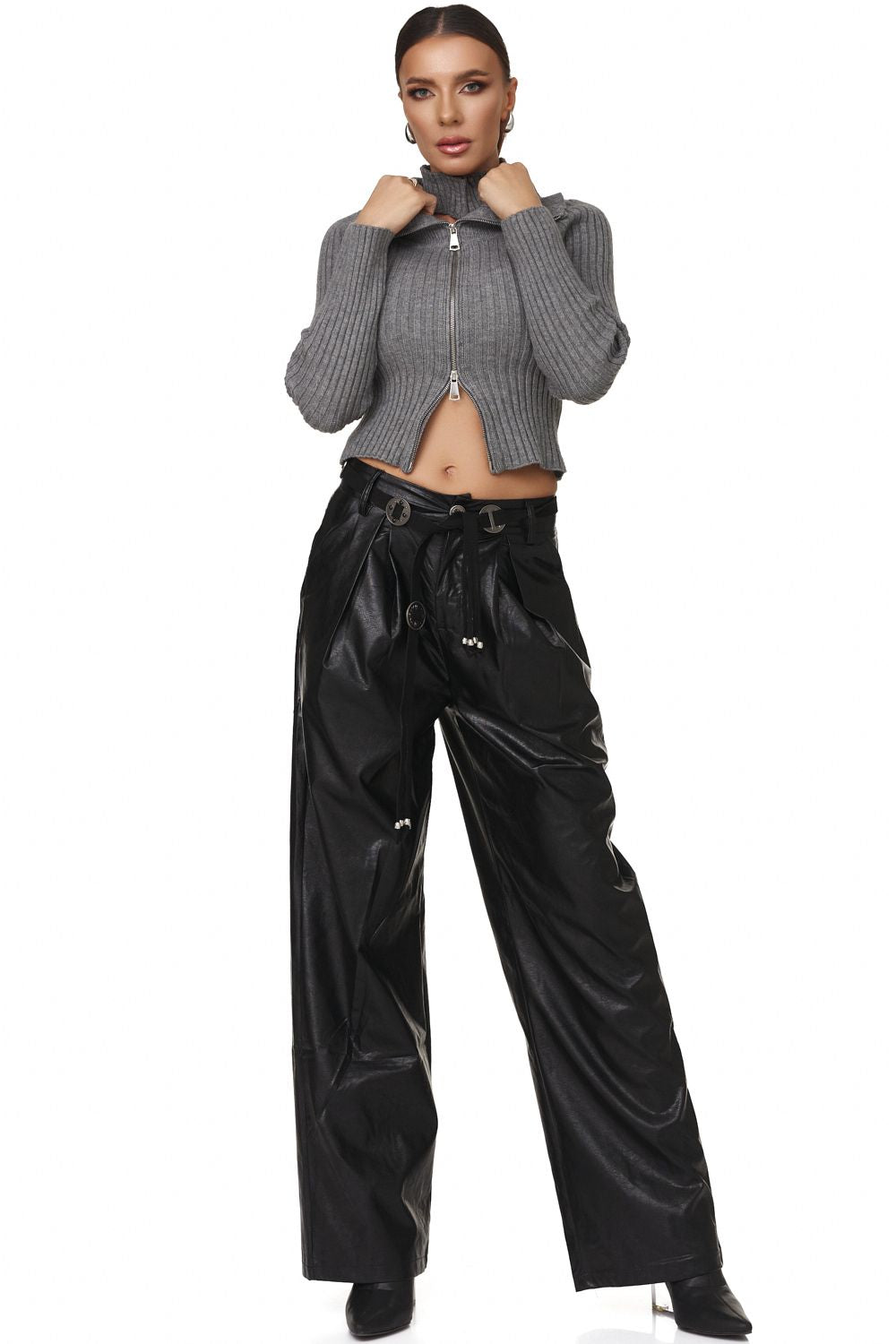 Yeleria Bogas Casual Black Women's Pants