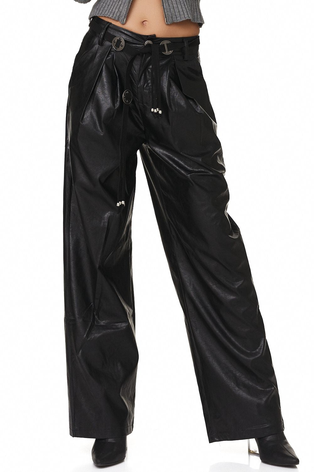 Yeleria Bogas Casual Black Women's Pants