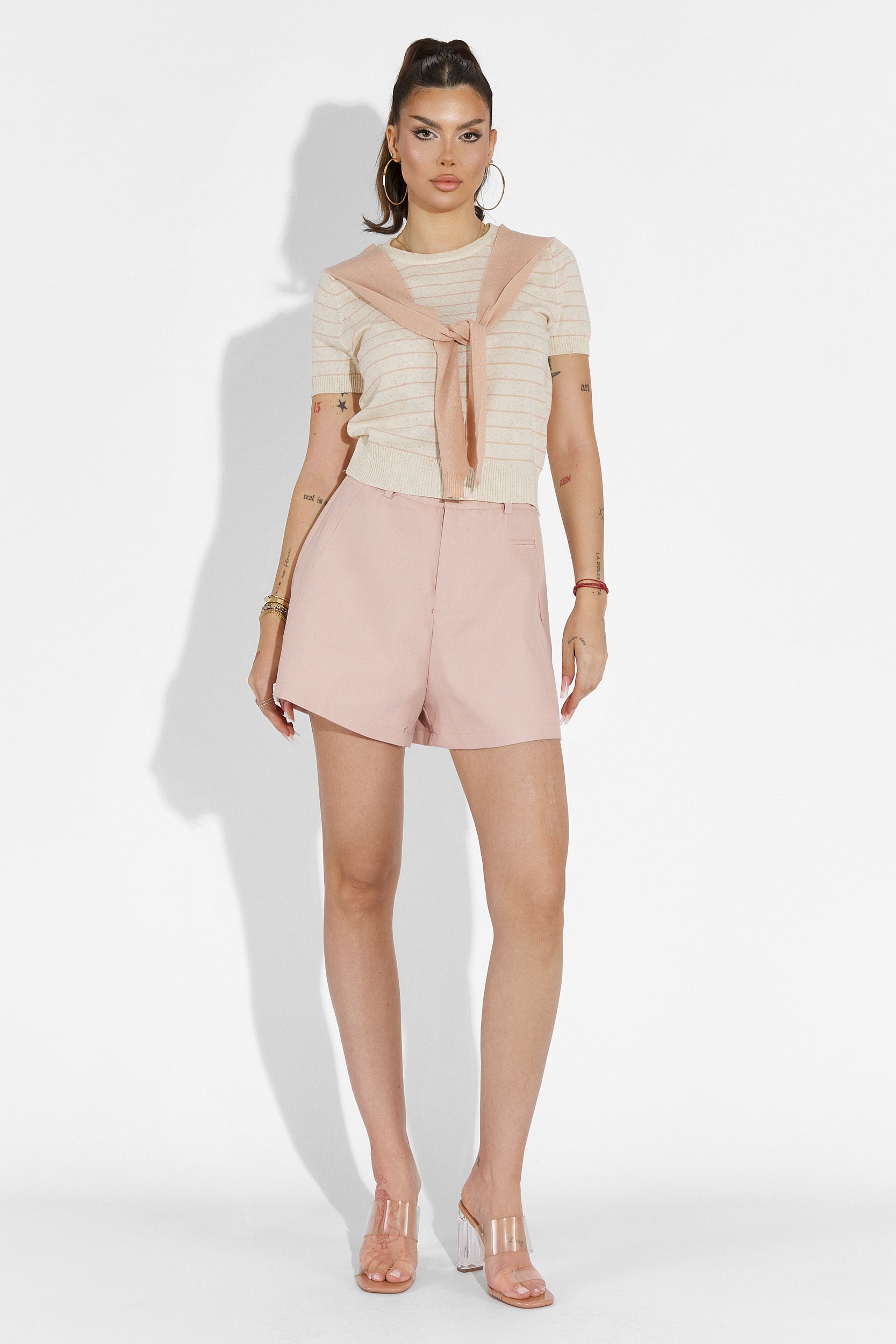 Herling Bogas Casual Pink Ladies Trousers