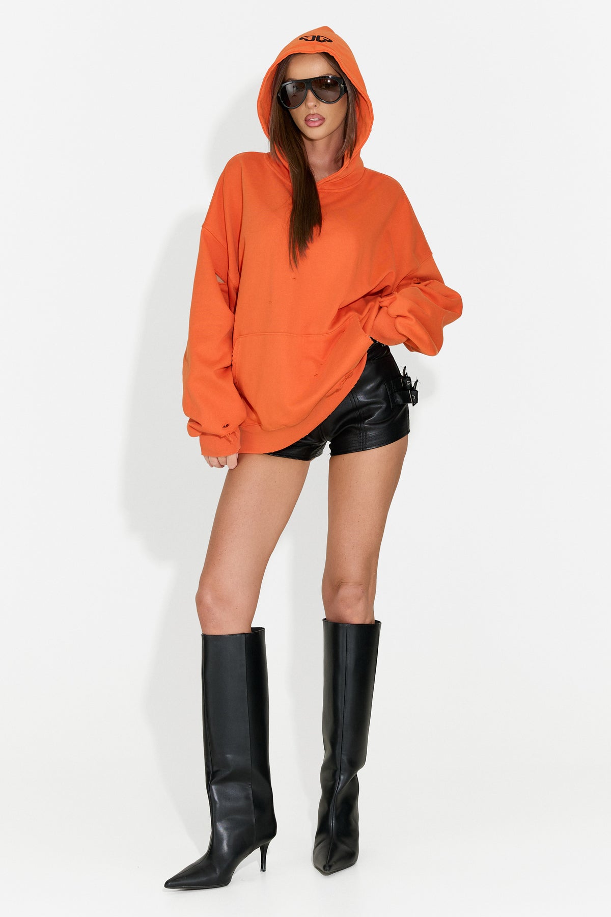 Pantaloni scurti dama casual negri Nodyna Bogas