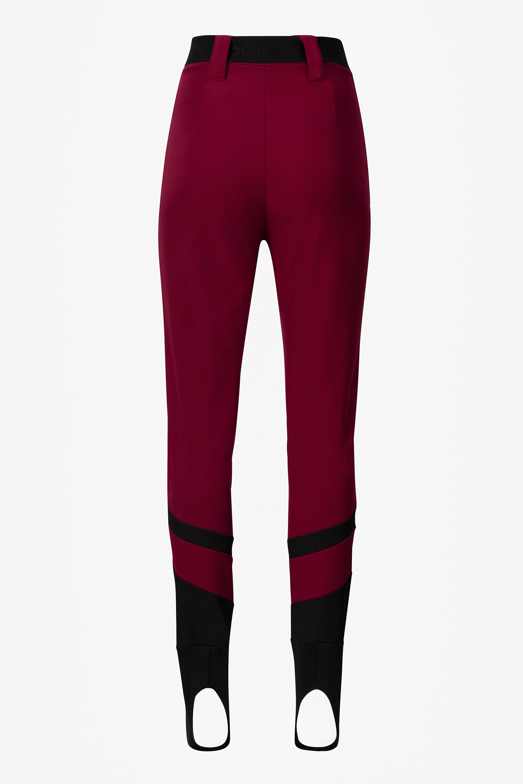 Burgundy Lorya Bogas Ski Pants for Women