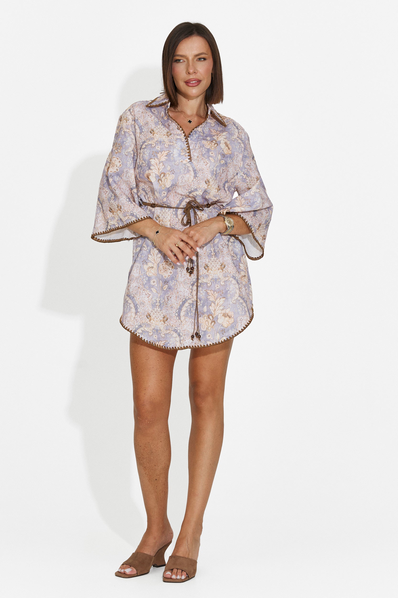 Rochie dama scurta bleu Bianea Bogas