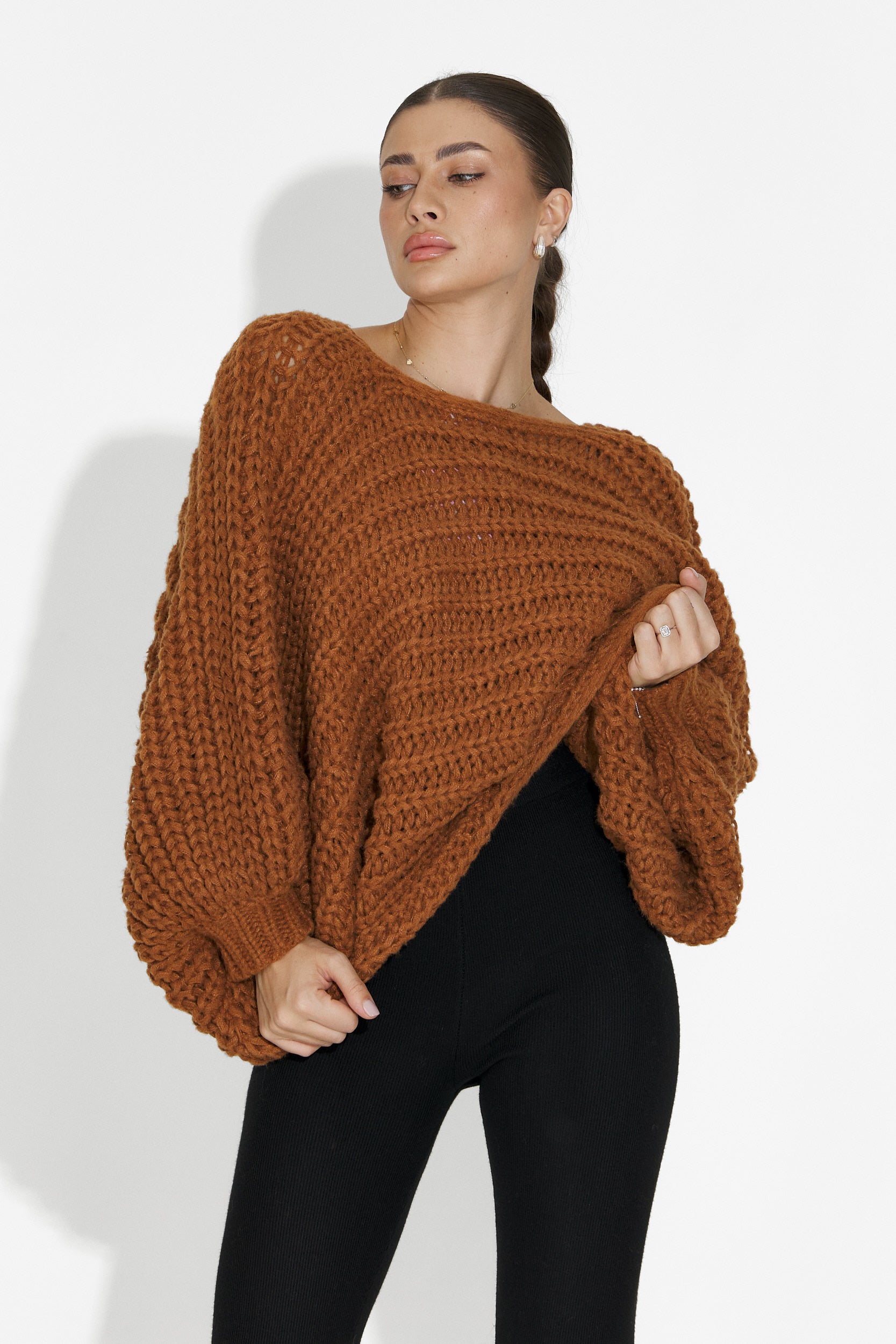 Pulover dama casual maro Raviana Bogas