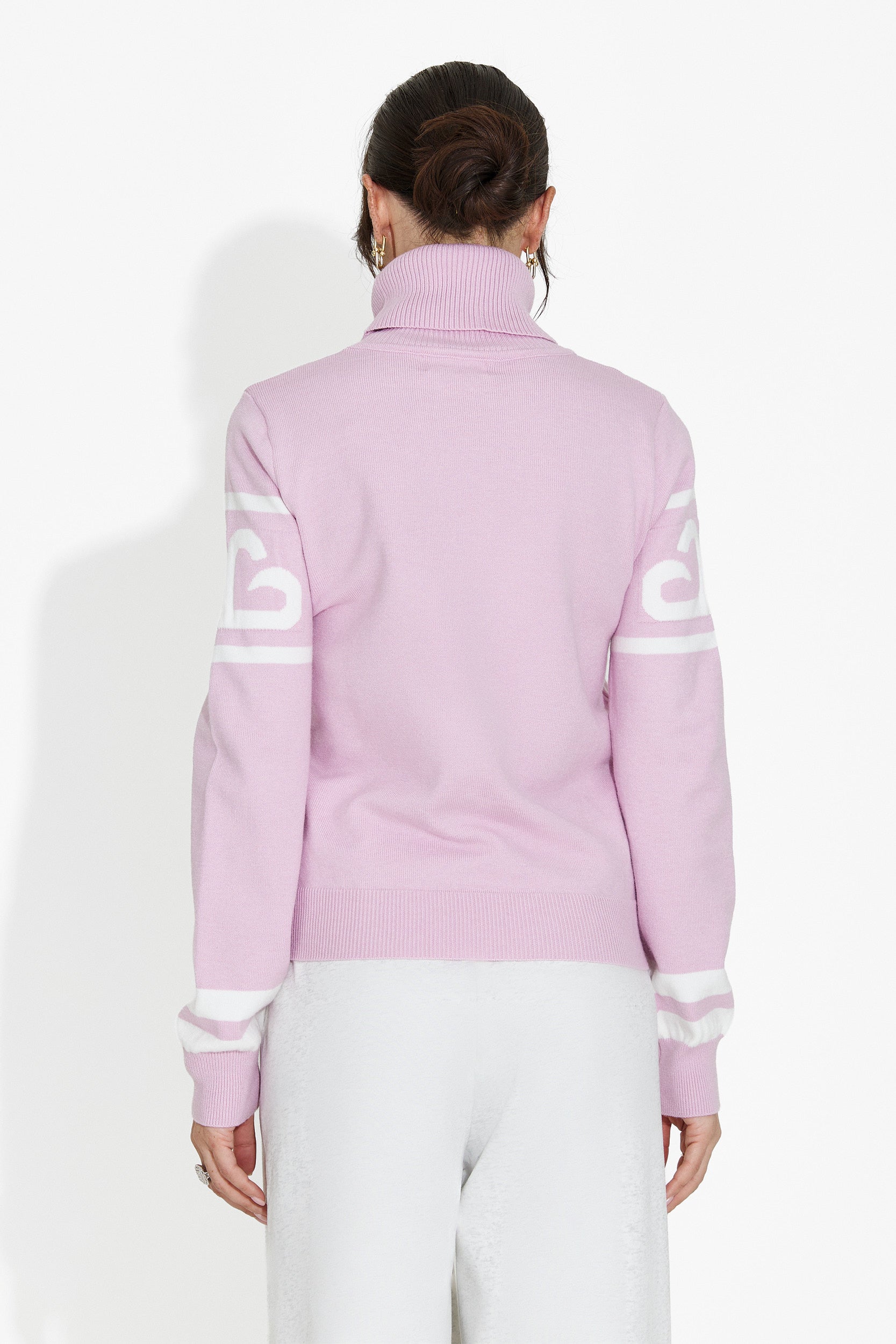 Women's casual pink sweater Nelora Bogas