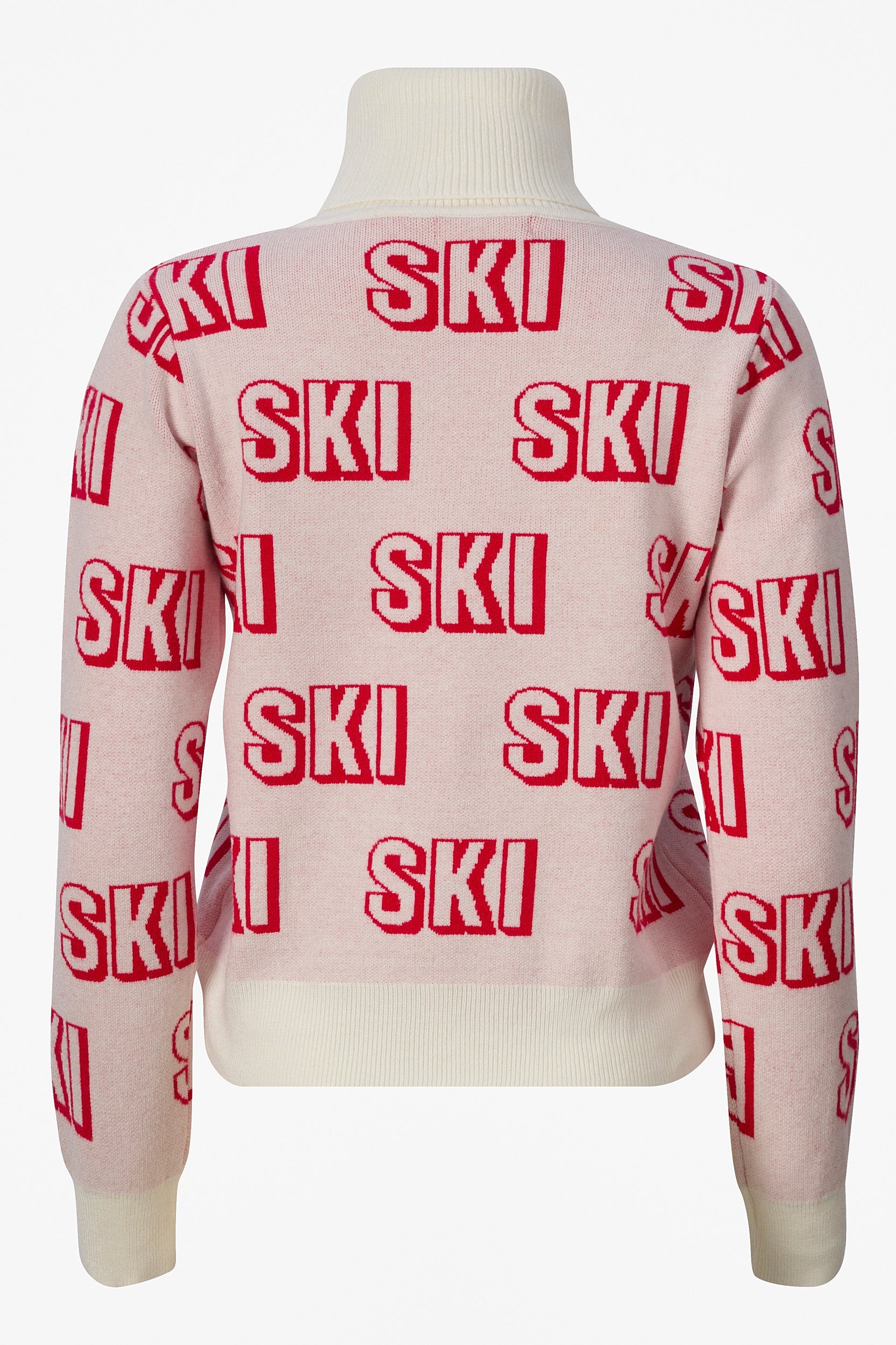 White Caresia Bogas Women's Ski Sweater