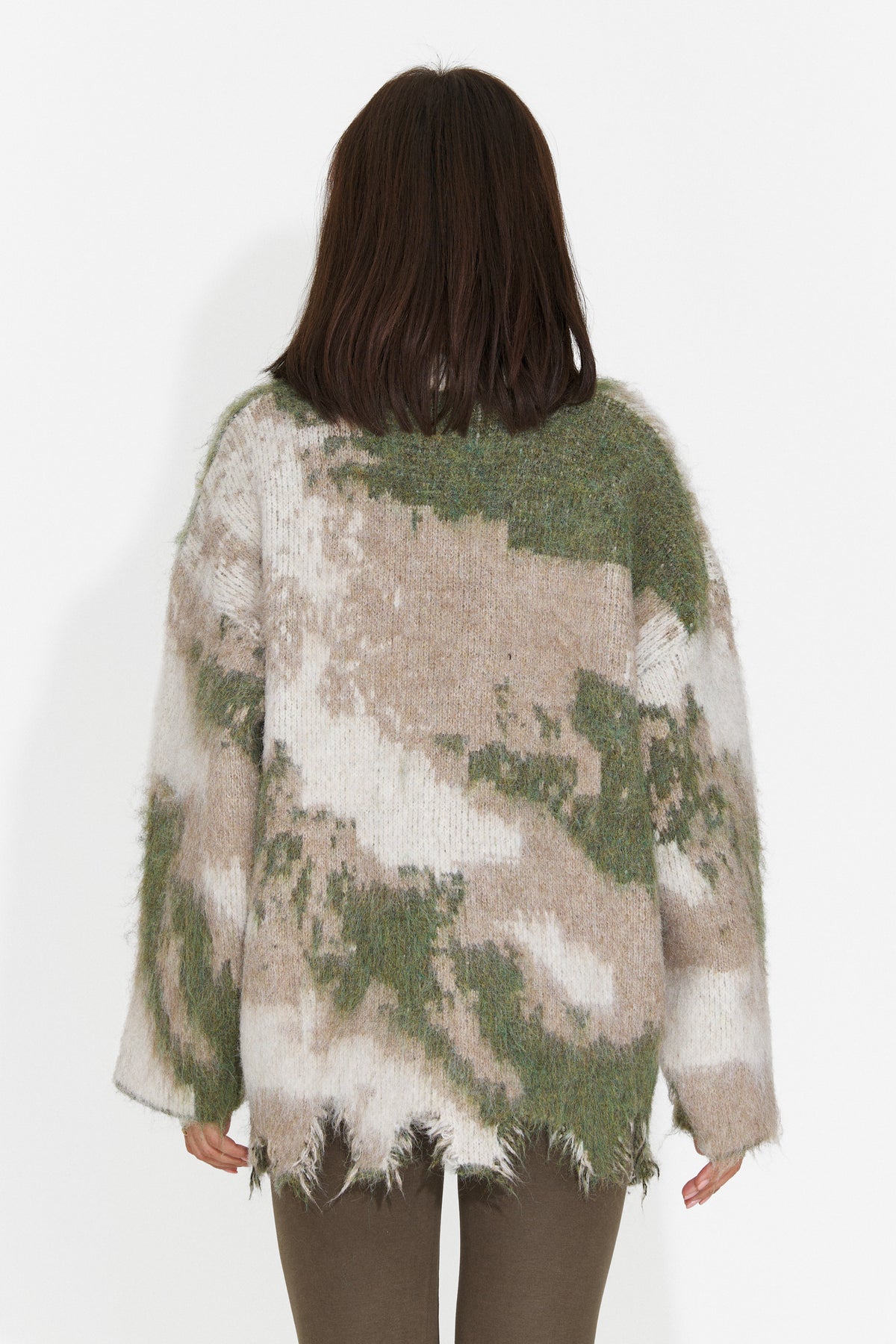 Pulover verde Lasleva Bogas
