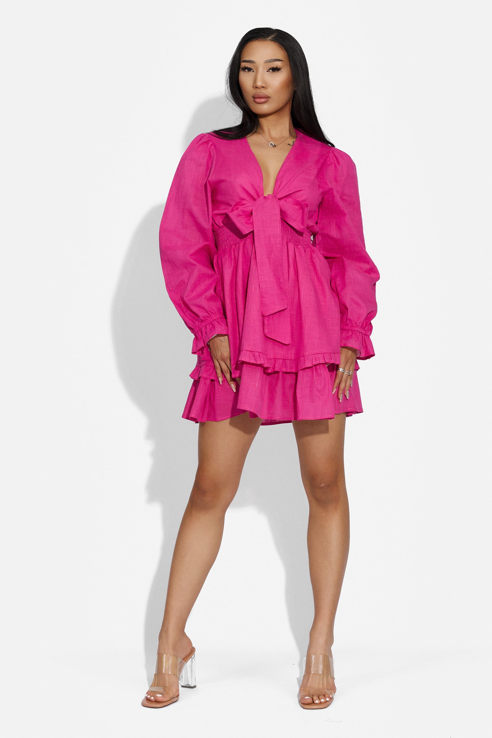 Rochie dama casual fucsia Islamia Bogas