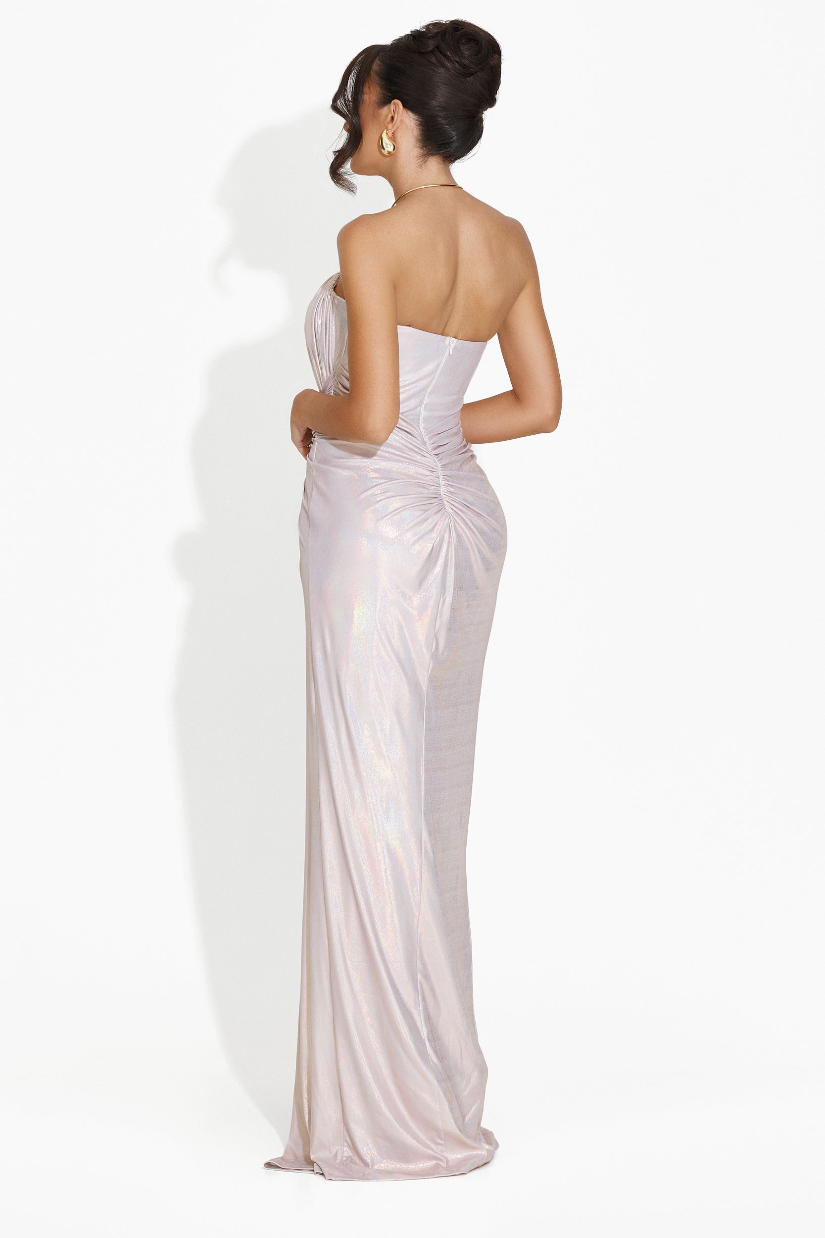 Long beige Gadie Bogas dress for women