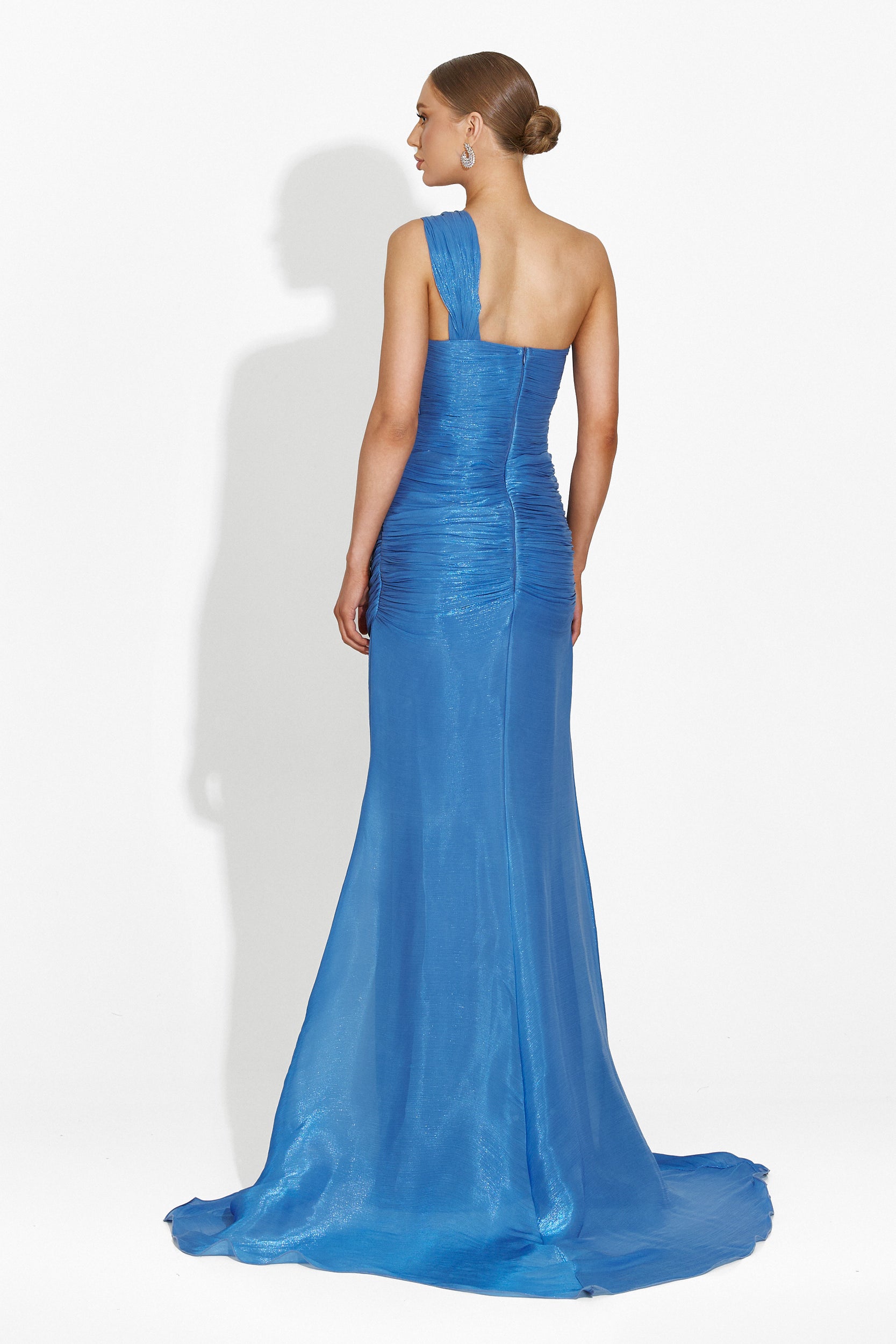Brandie Bogas Long Blue Ladies Dress