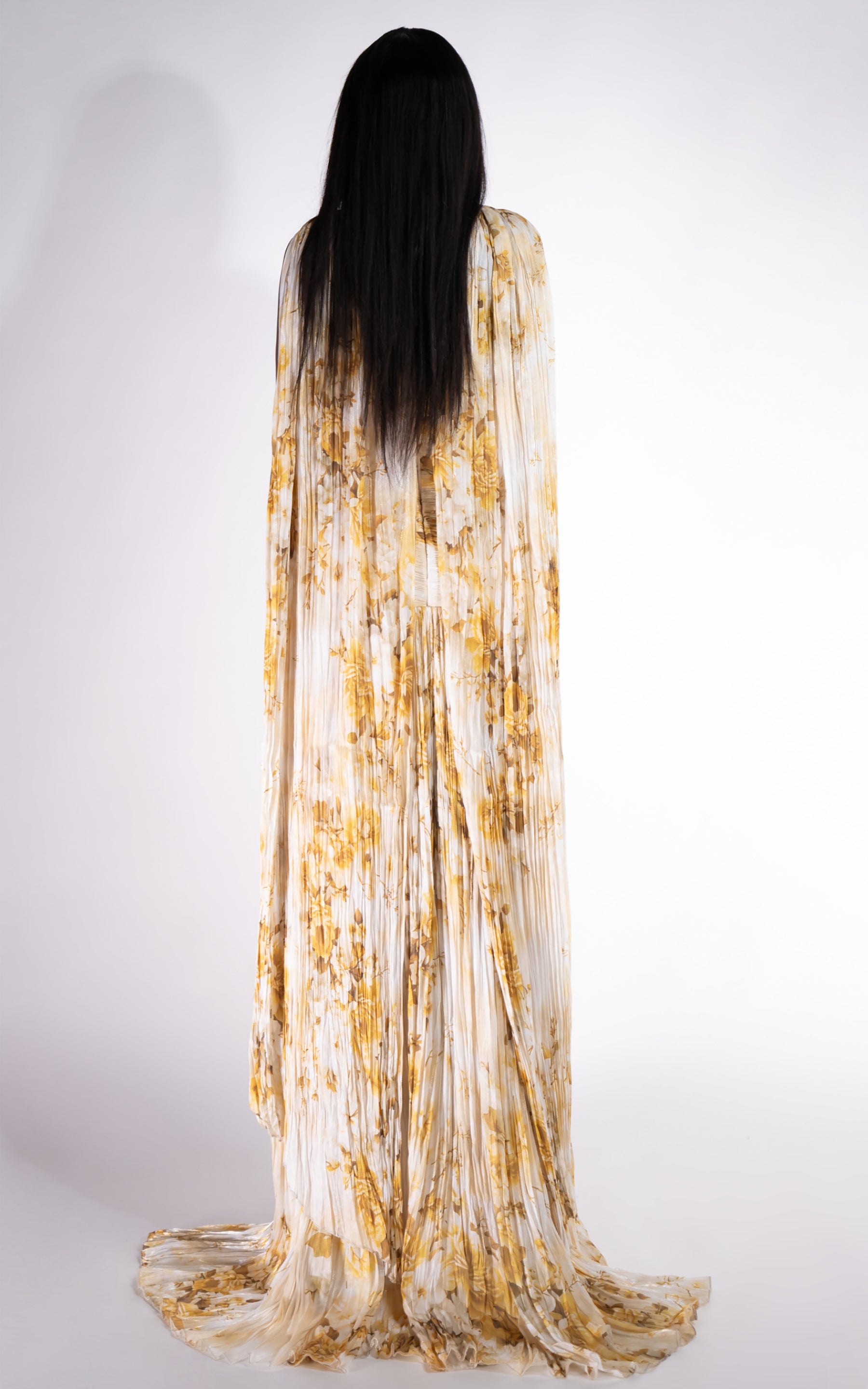 Rochie dama lunga galbena Layne Bogas