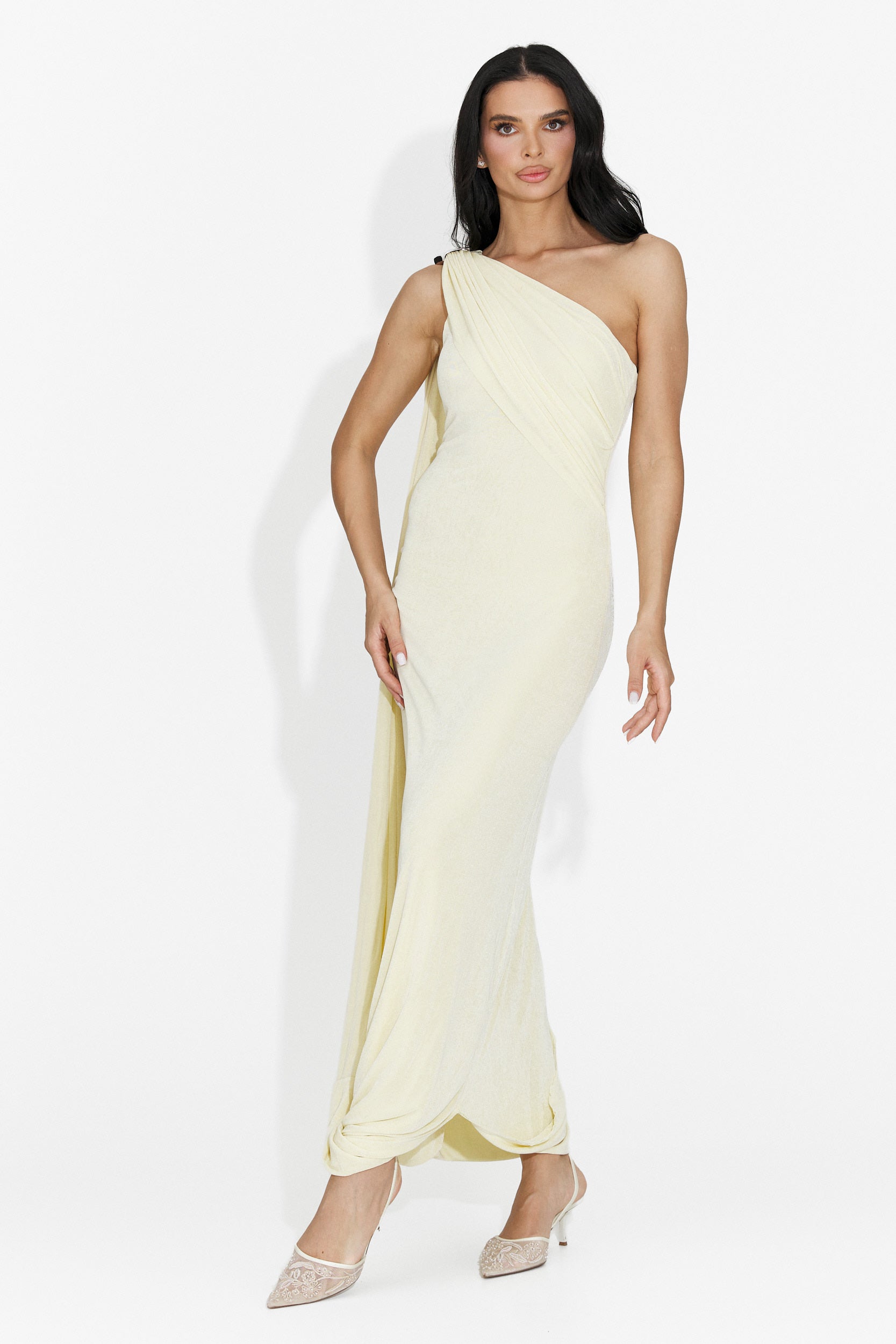 Rochie dama lunga galbena Samiray Bogas