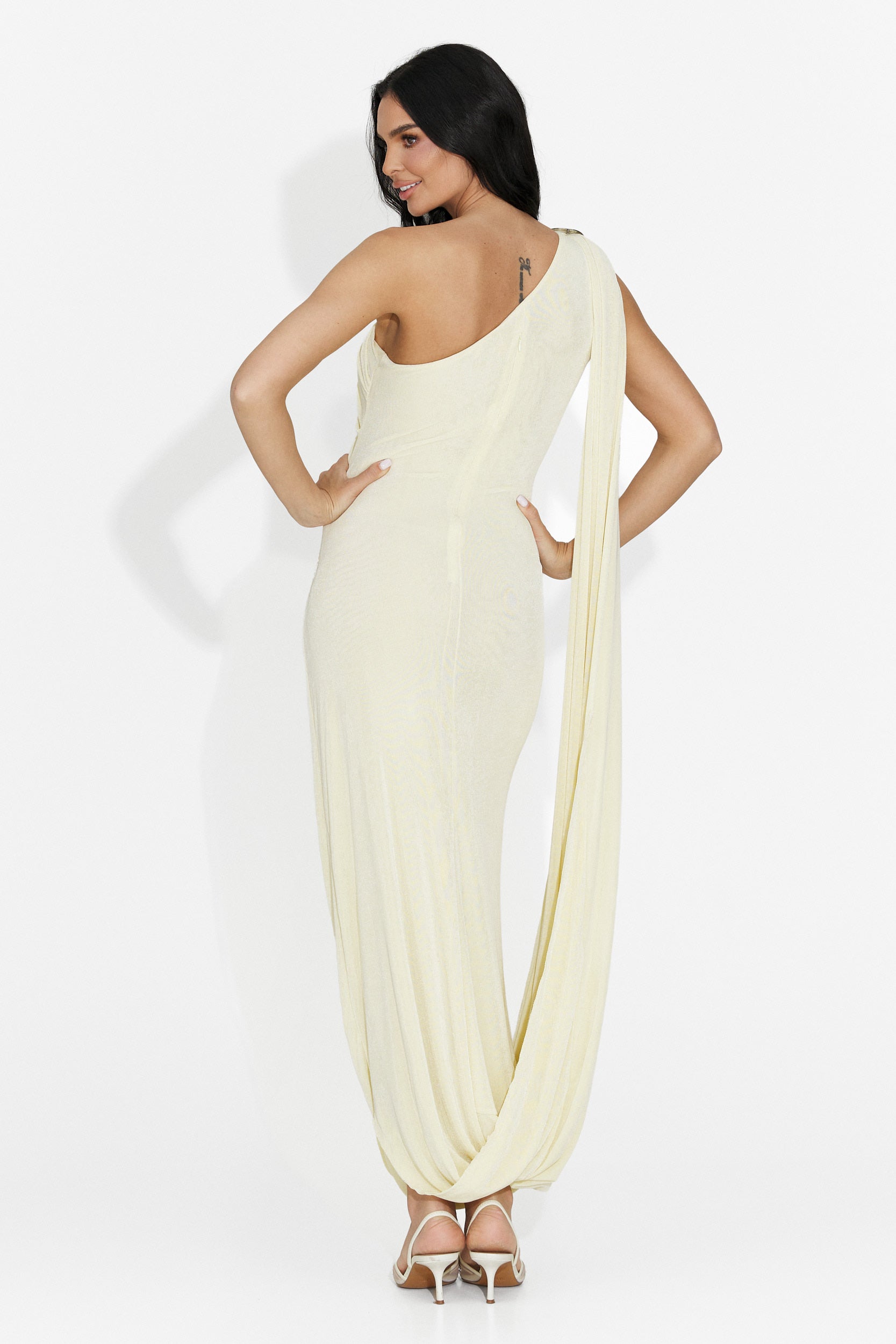 Rochie dama lunga galbena Samiray Bogas