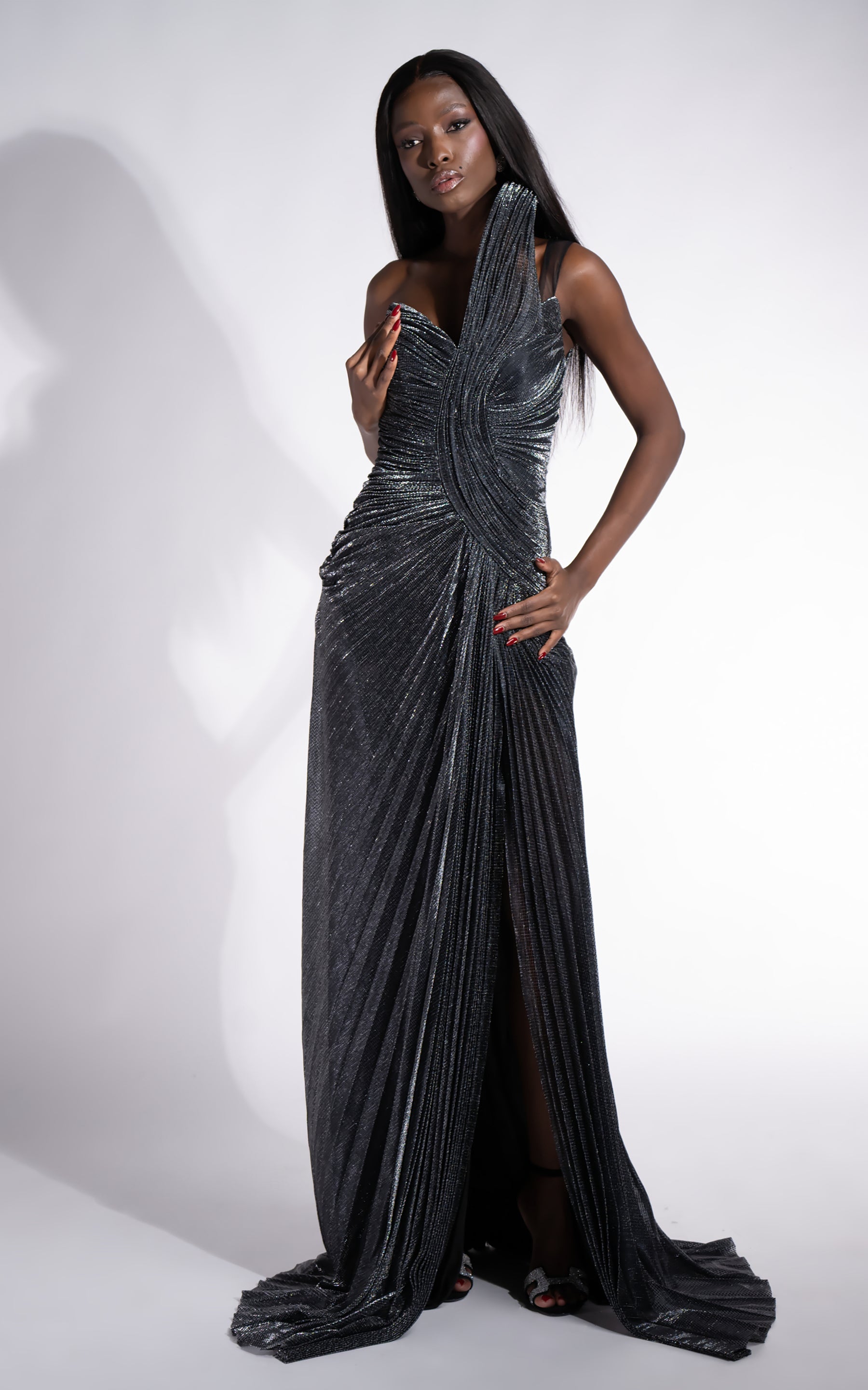 Ariael Bogas Long Black Dress for Women