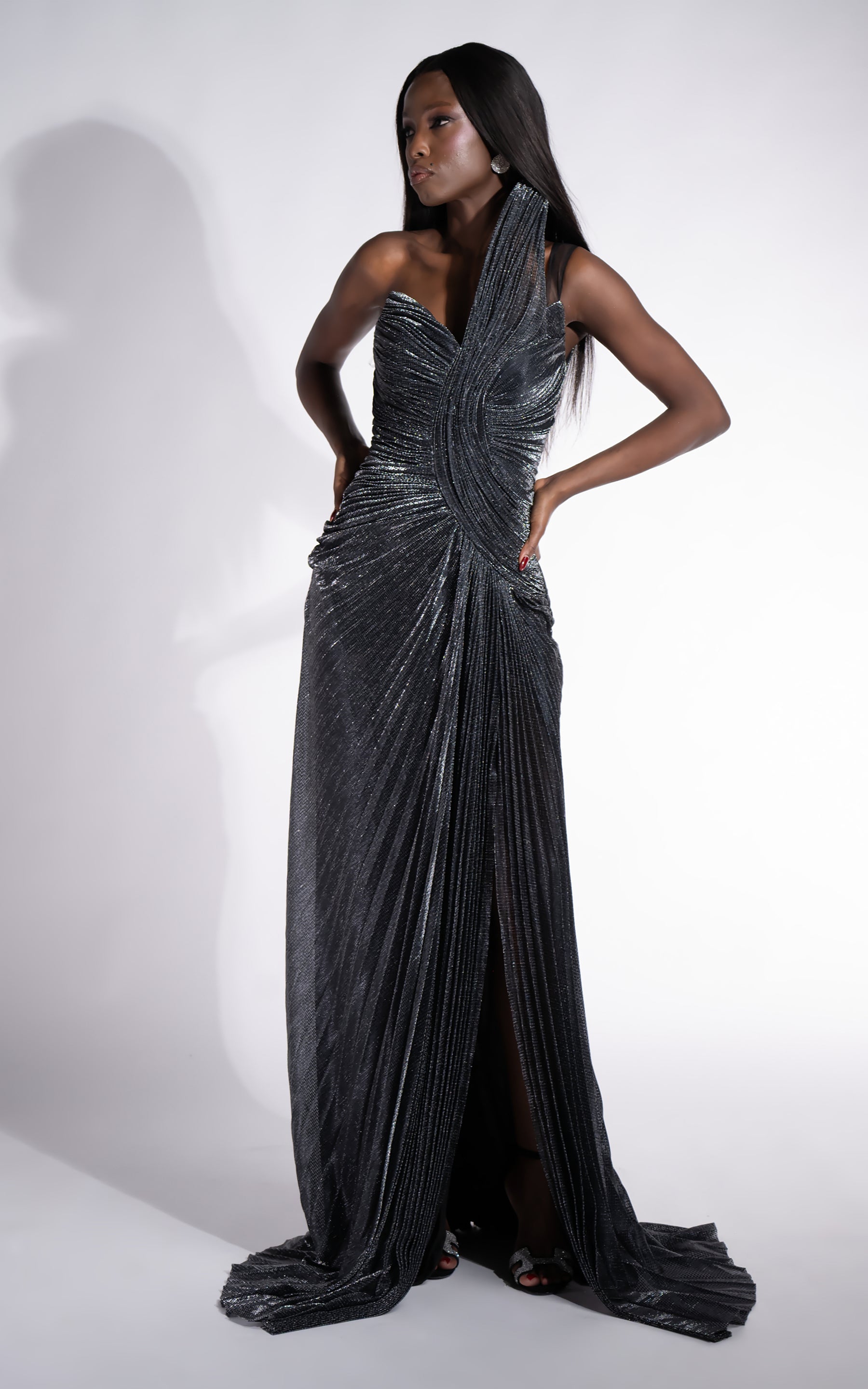 Ariael Bogas Long Black Dress for Women