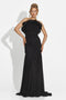 Rochie dama lunga neagra Guilena Bogas