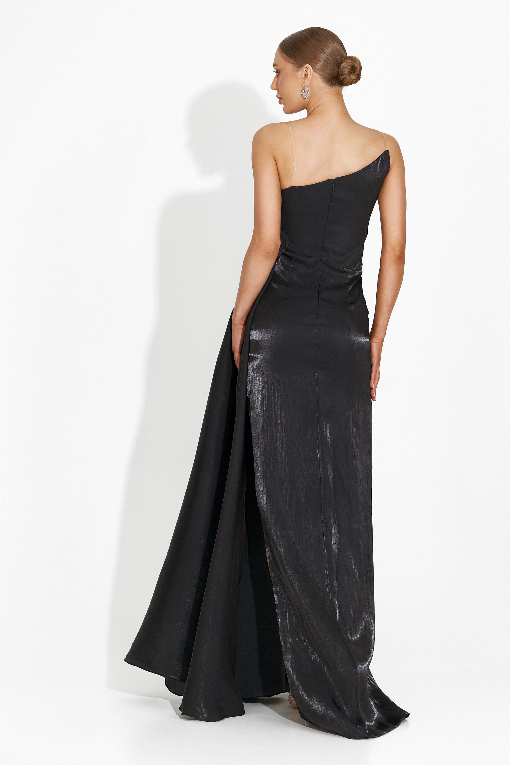 Jadora Bogas Long Black Dress for Women