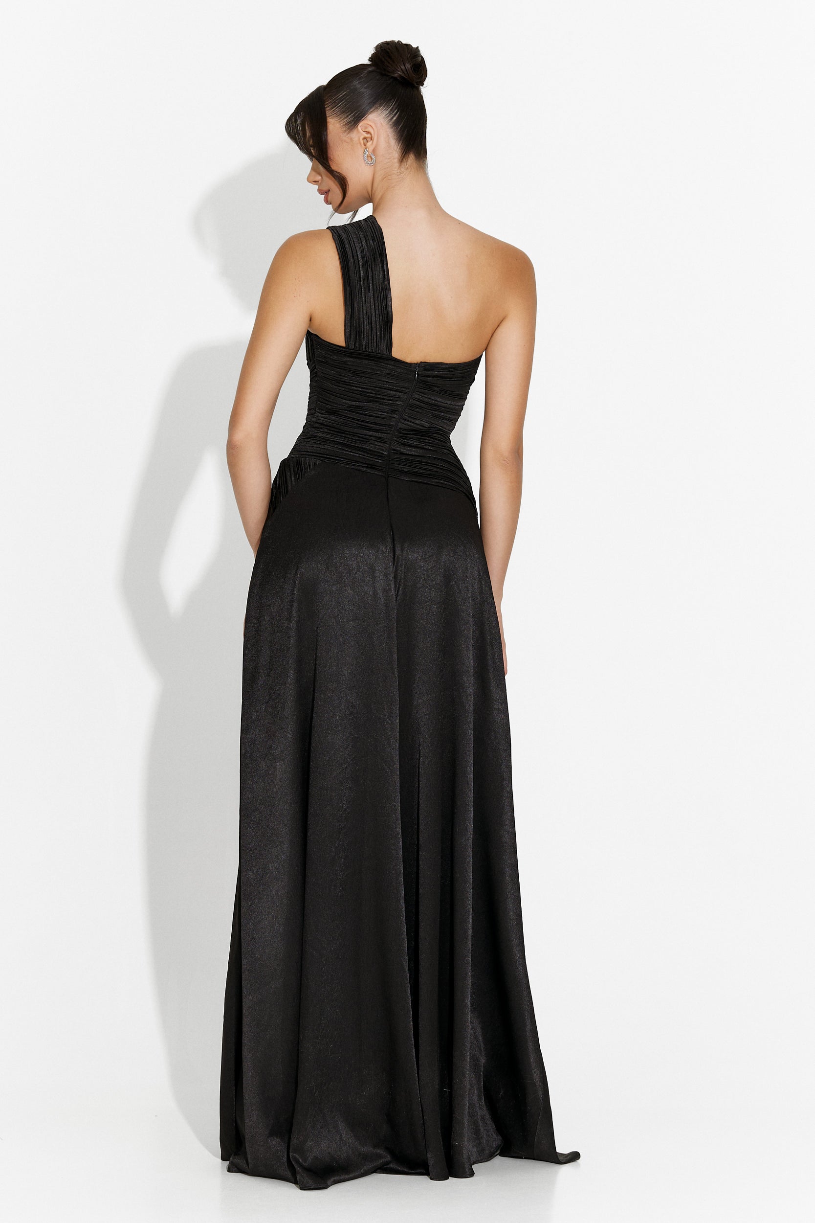 Kamilya Bogas Long Black Dress for Women